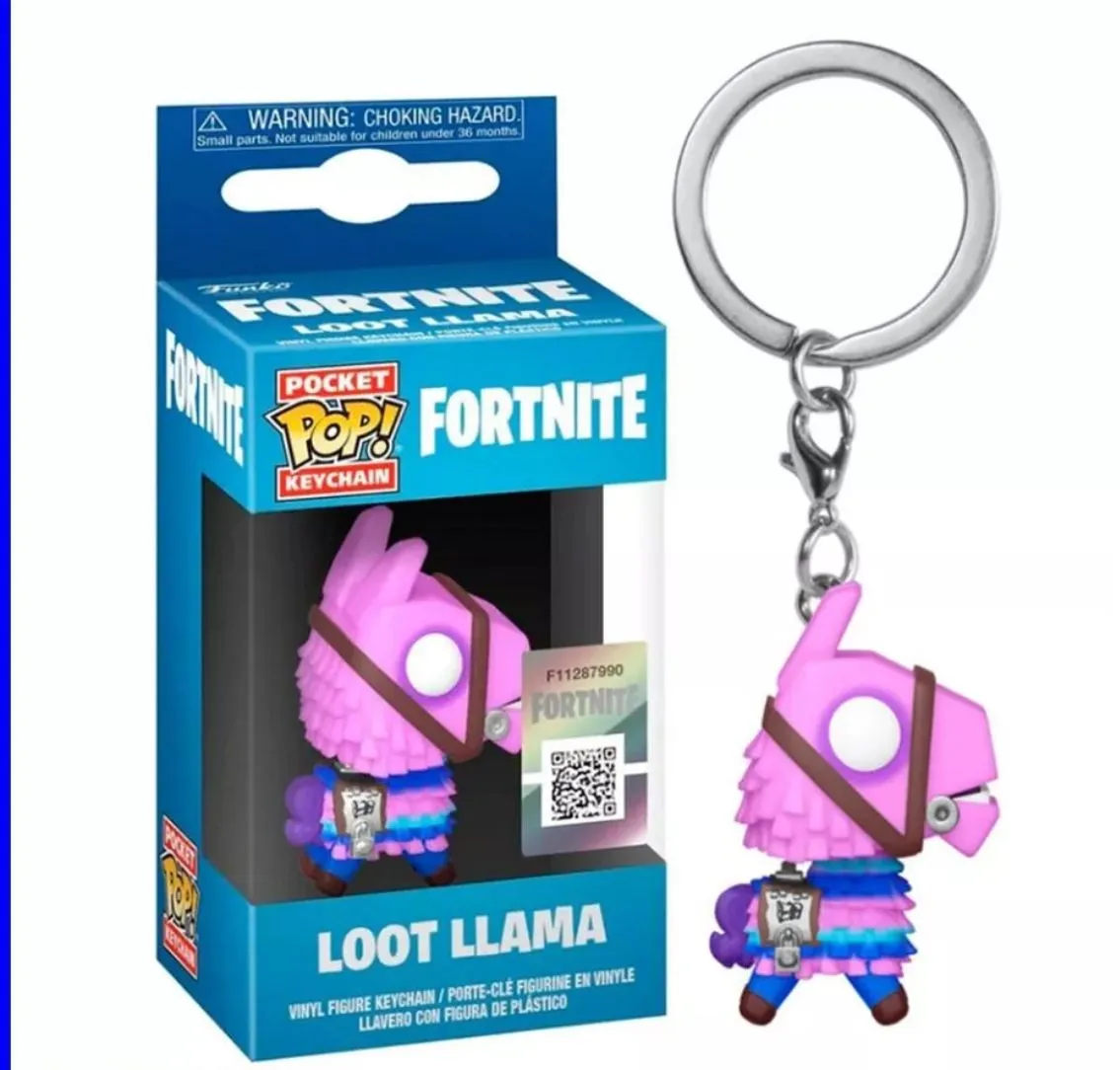 Product image for Fortnite loot llama Funko pop keyring brand new sealed