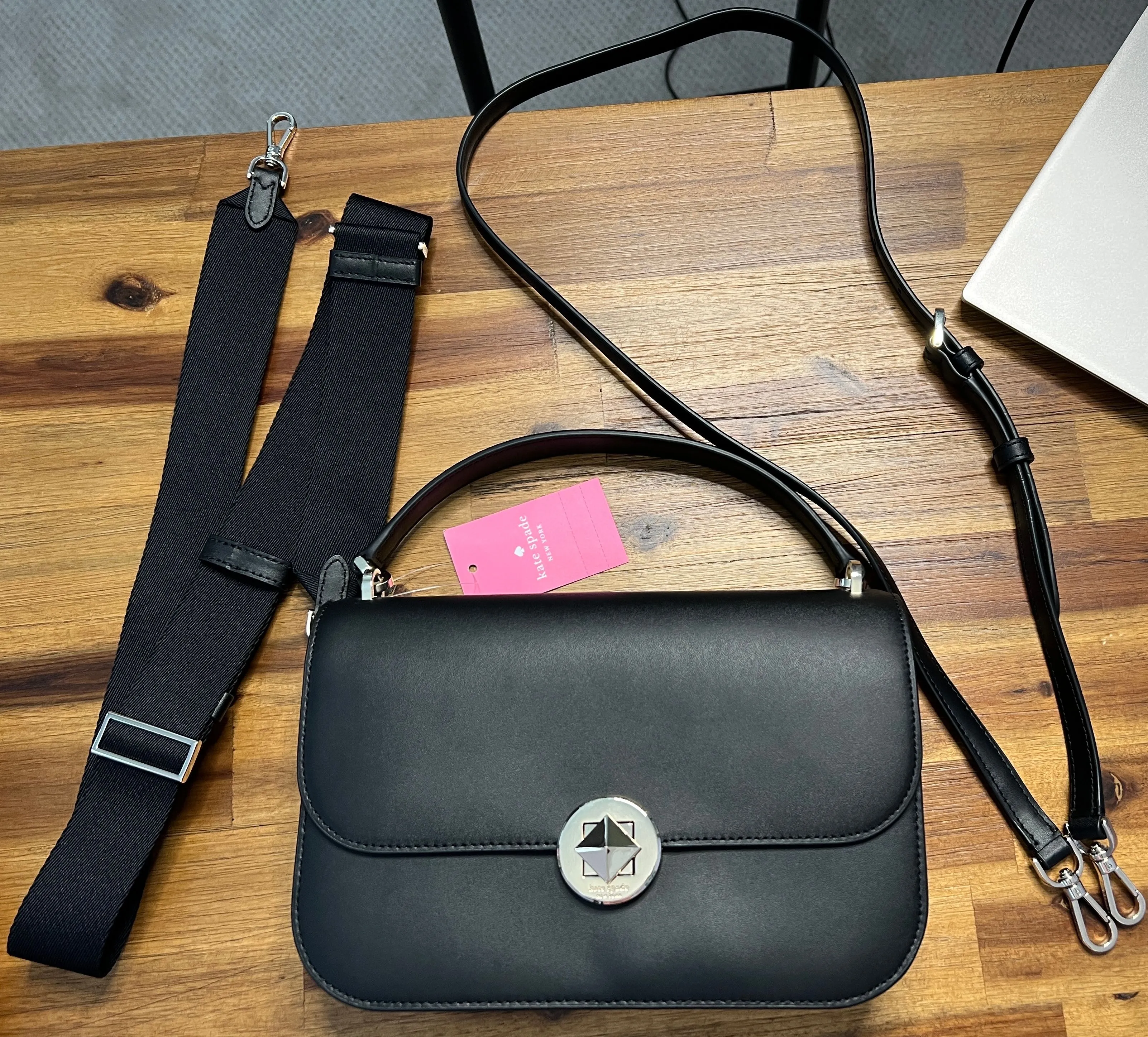 Product image for Kate Spade Smooth Leather Multi-way Crossbody
