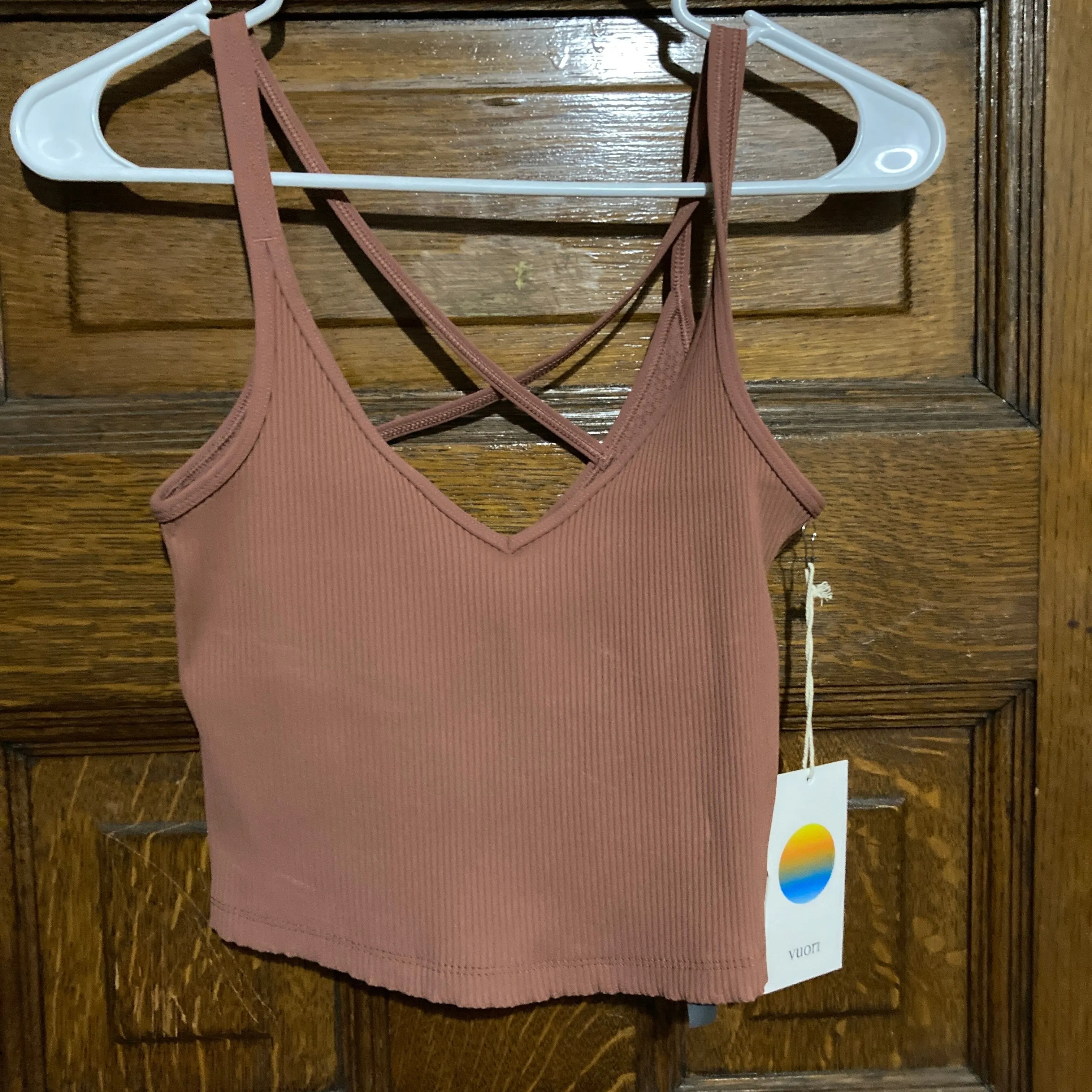 Product image for Vuori Ribbed Crop Tank