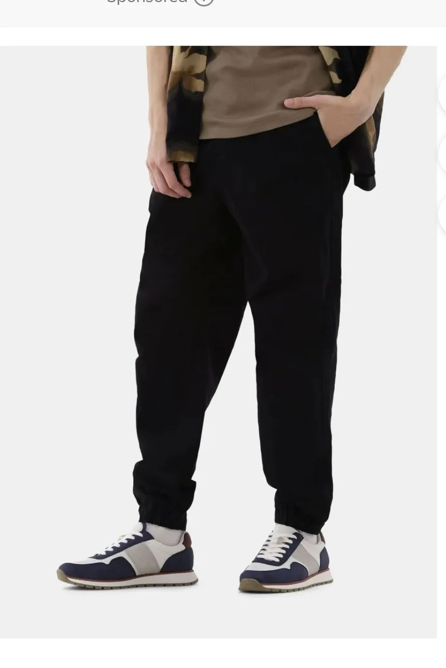 Product image for NWT men’s black pants sz XLjogger 40/42