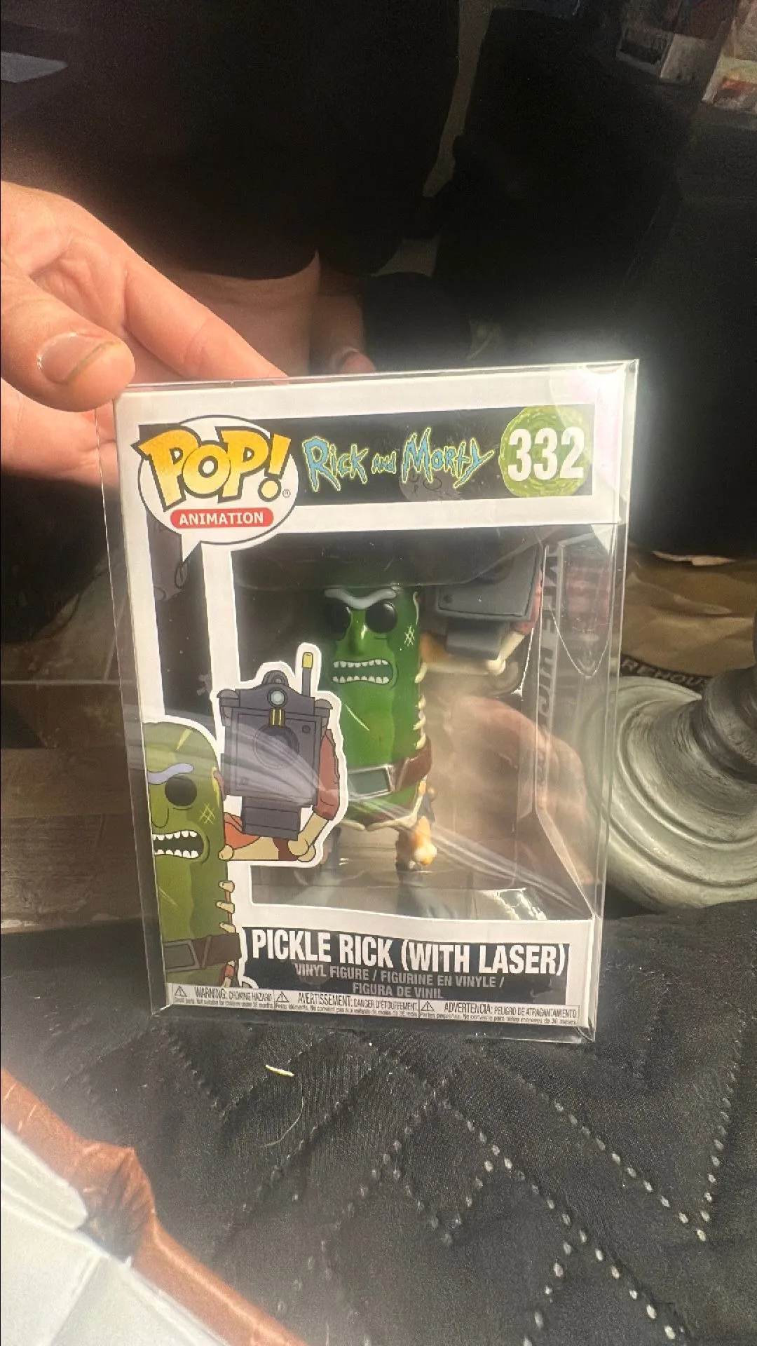 Product image for Pickle Rick (with Laser)