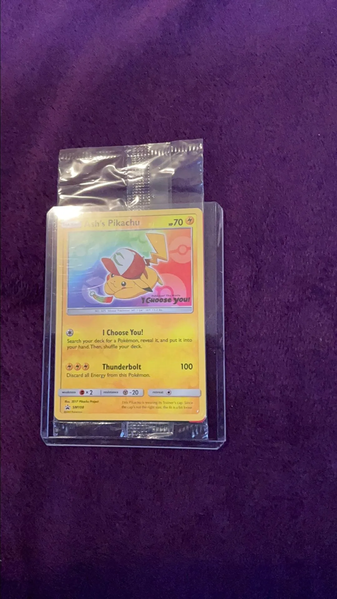 Sealed Pika "I Choose You" Movie Promo (2017)  Whatnot: Shop, Sell, Connect