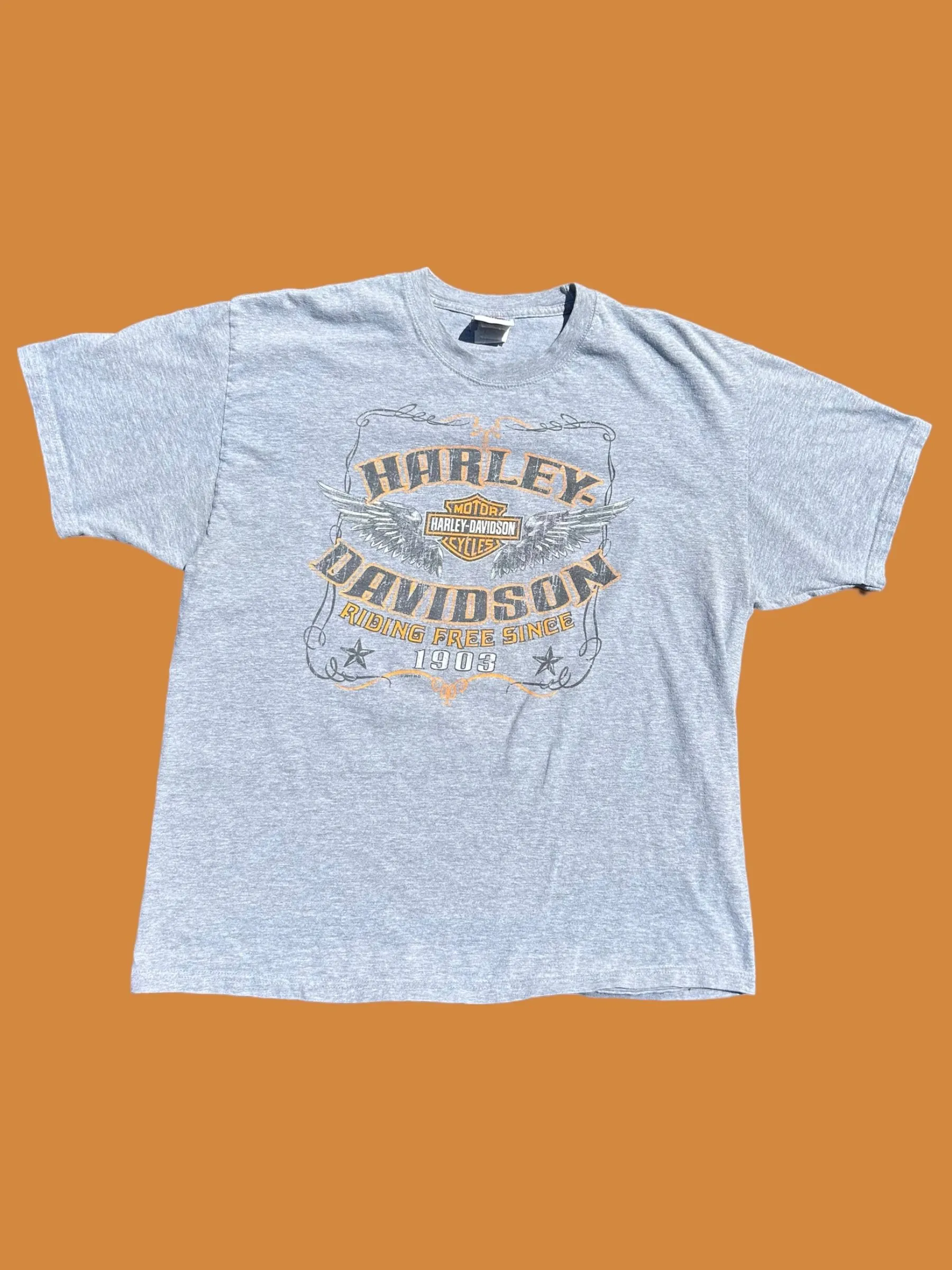 Product image for Harley Davidson Graphic T-Shirt Double Sided