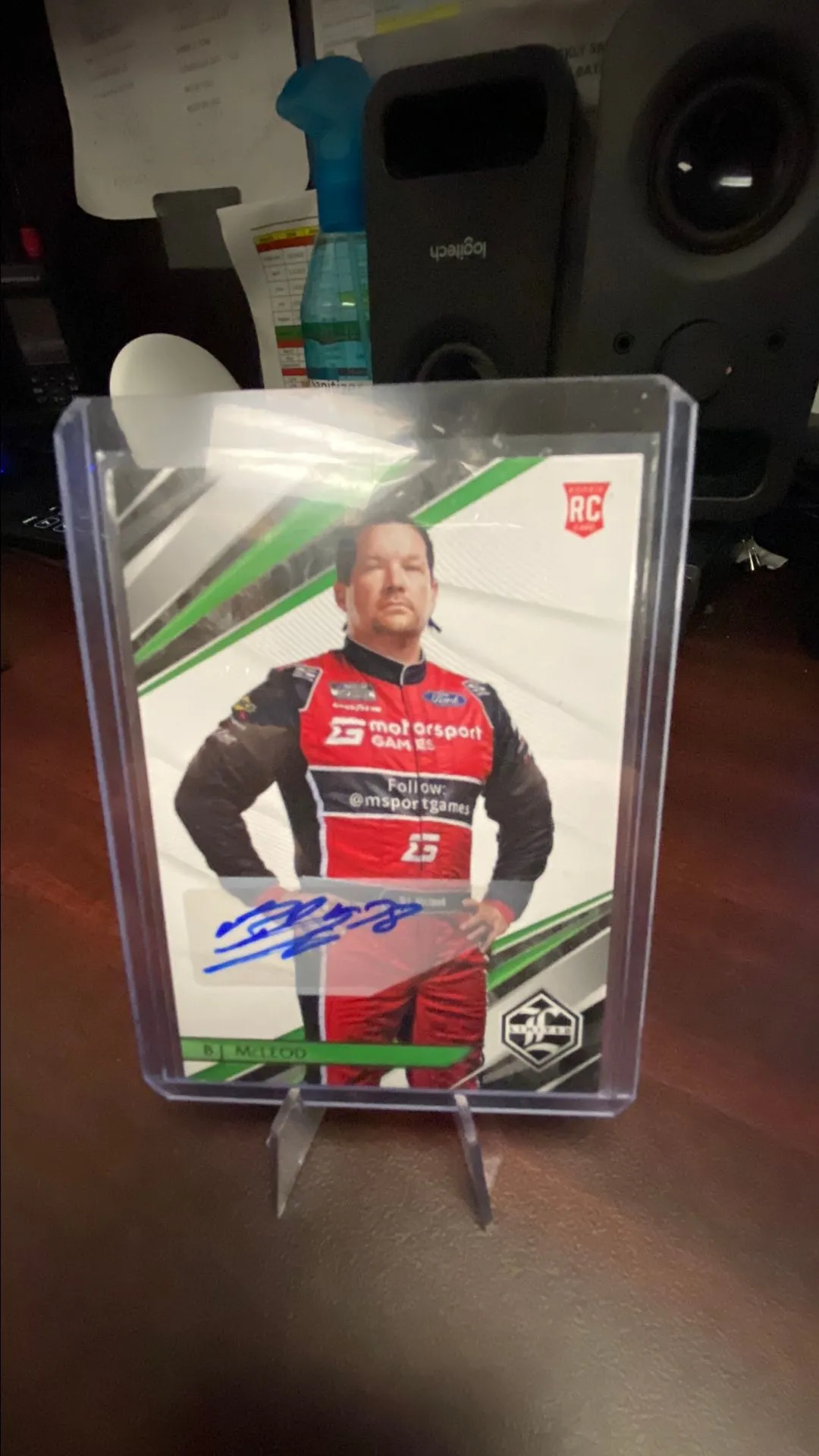 Product image for B.J. McLeod Rookie Limited Auto