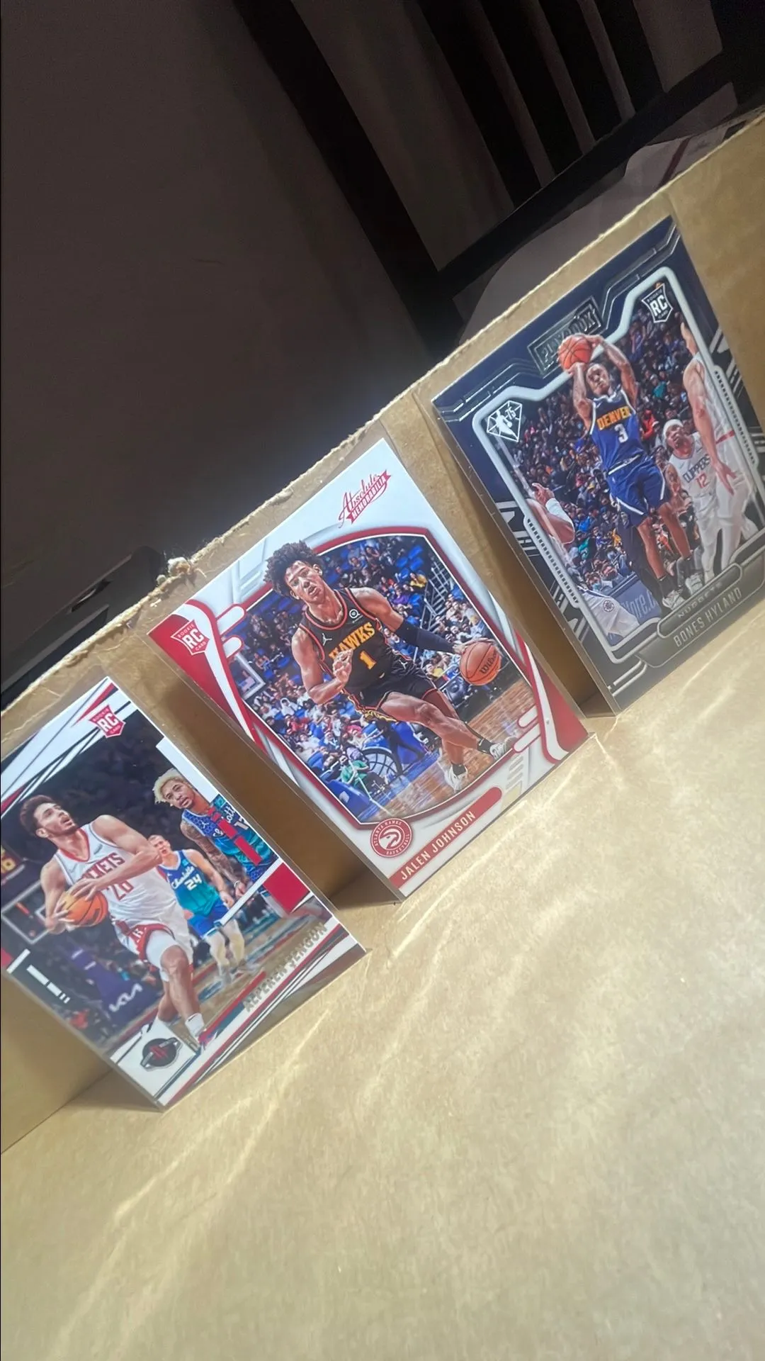Product image for 3 NBA Rookies, Alpren Sengun, Jalen Johnson, Bones Hyland