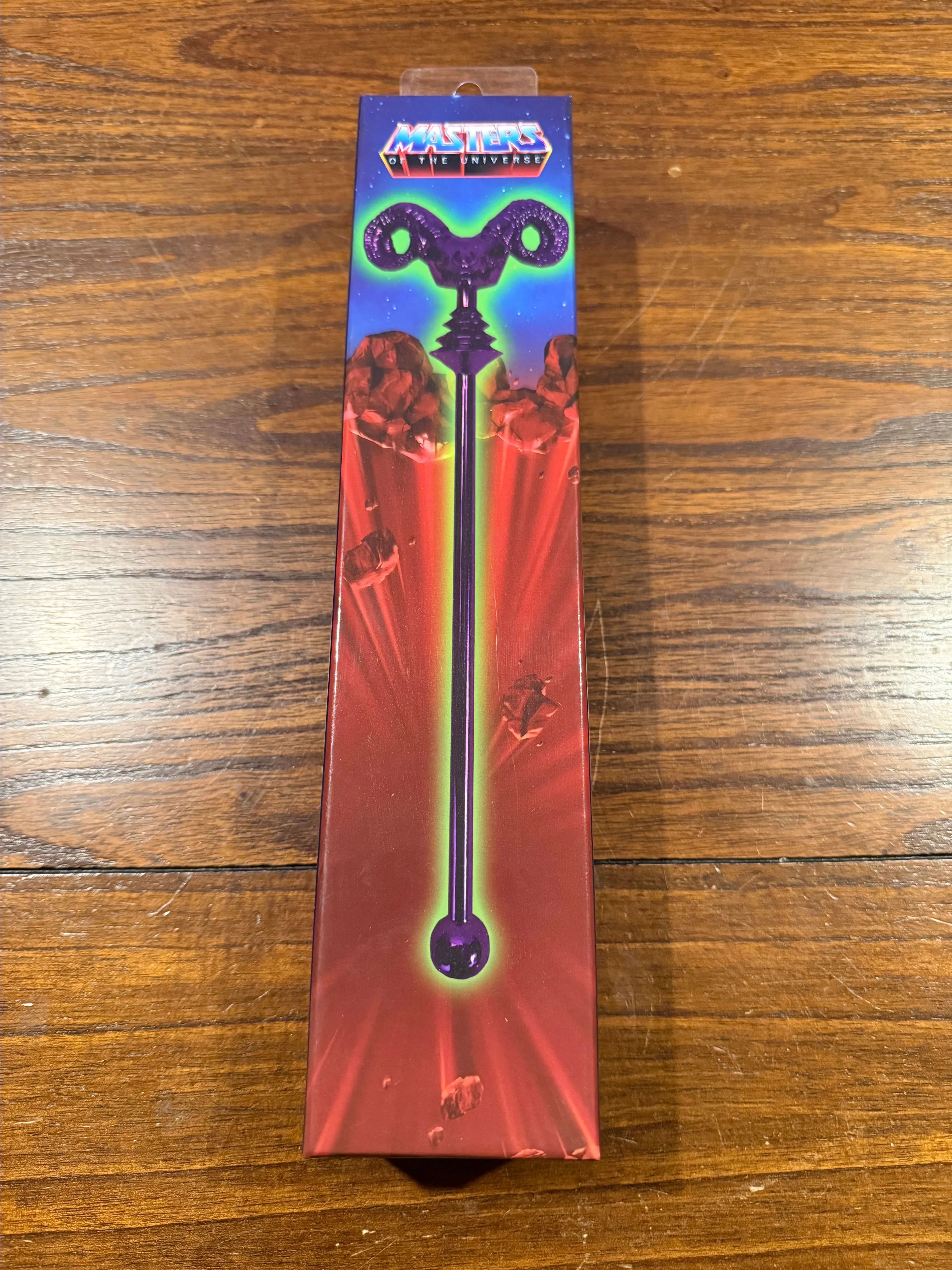 Product image for Factory Entertainment Masters of The Universe Skeletor Havoc Staff Prop New
