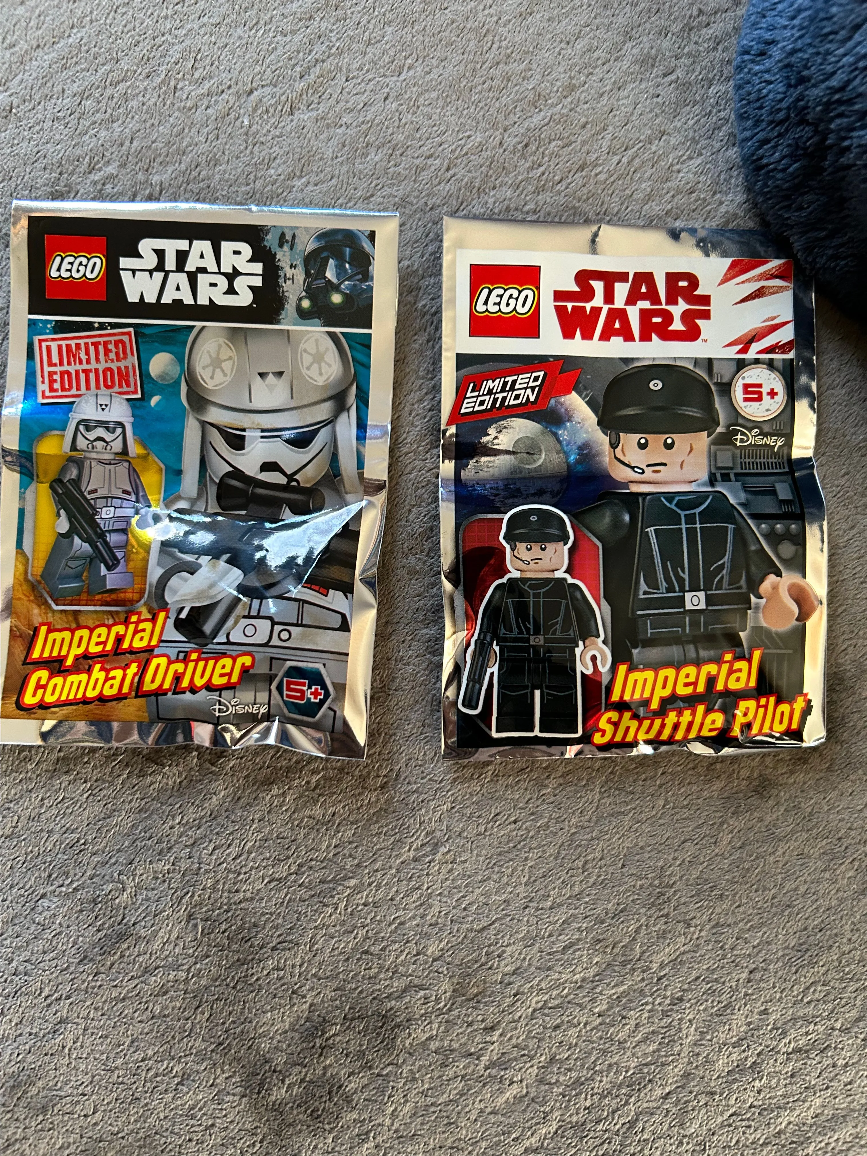 Product image for Star Wars Lego poly bags imperial shuttle pilot , imperial combat driver