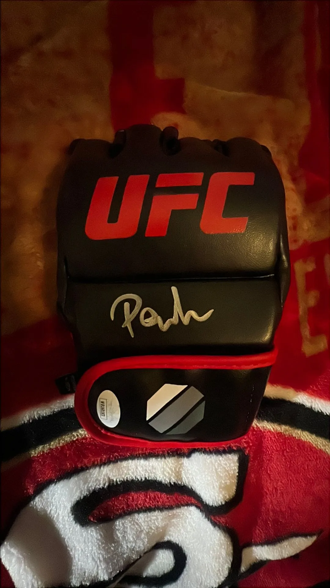 Product image for Pearl Gonzalez Signed UFC glove