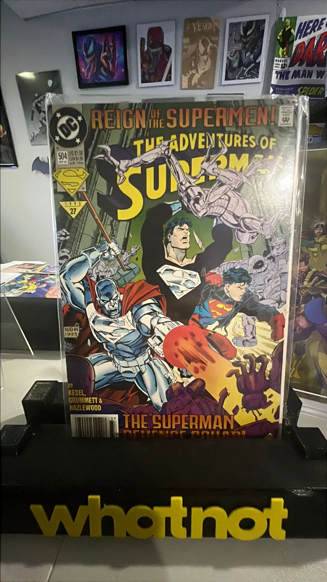 Product image for Adventures of Superman #504 Newsstand VF