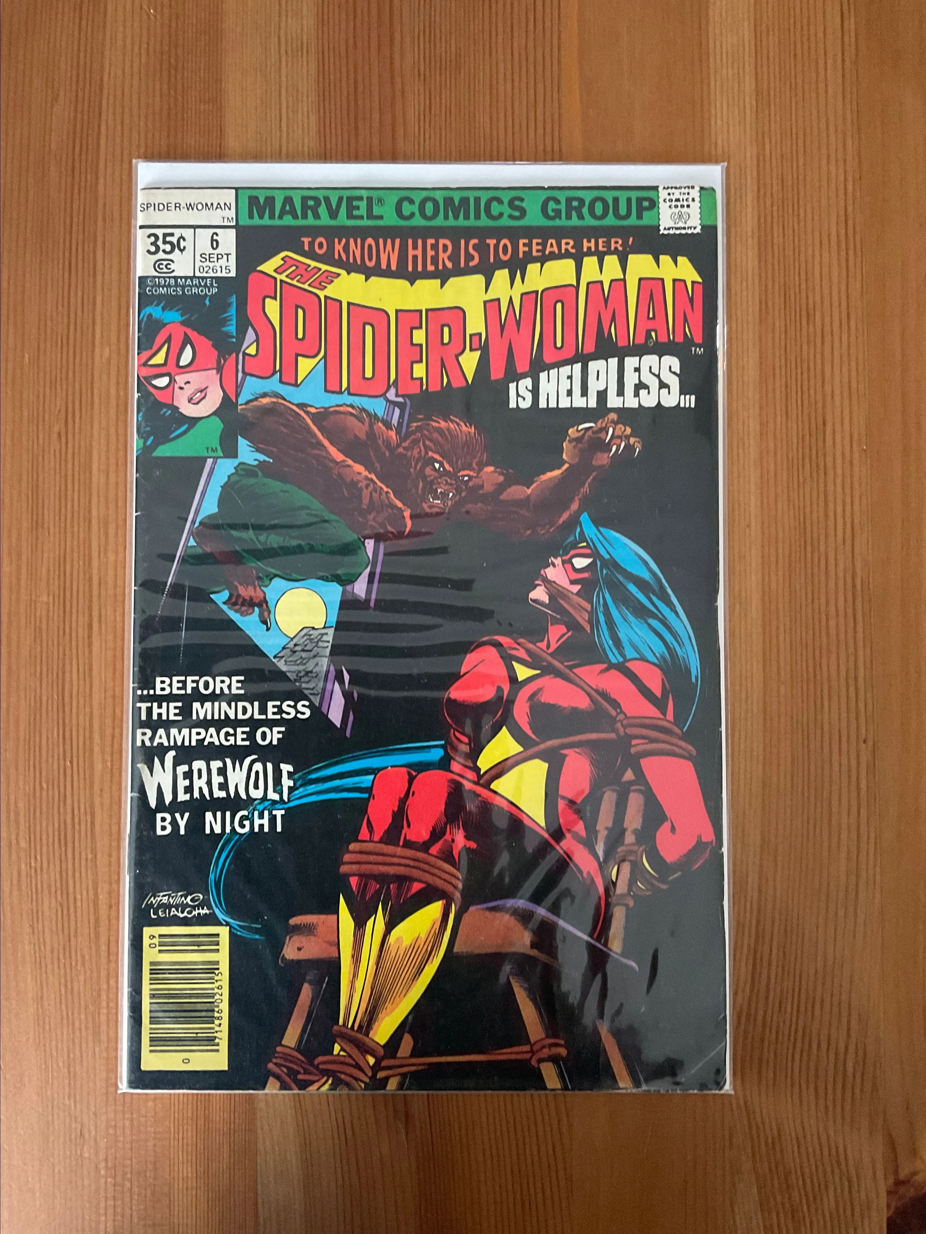Product image for Spider-Woman #6 (1978) Bondage Cover