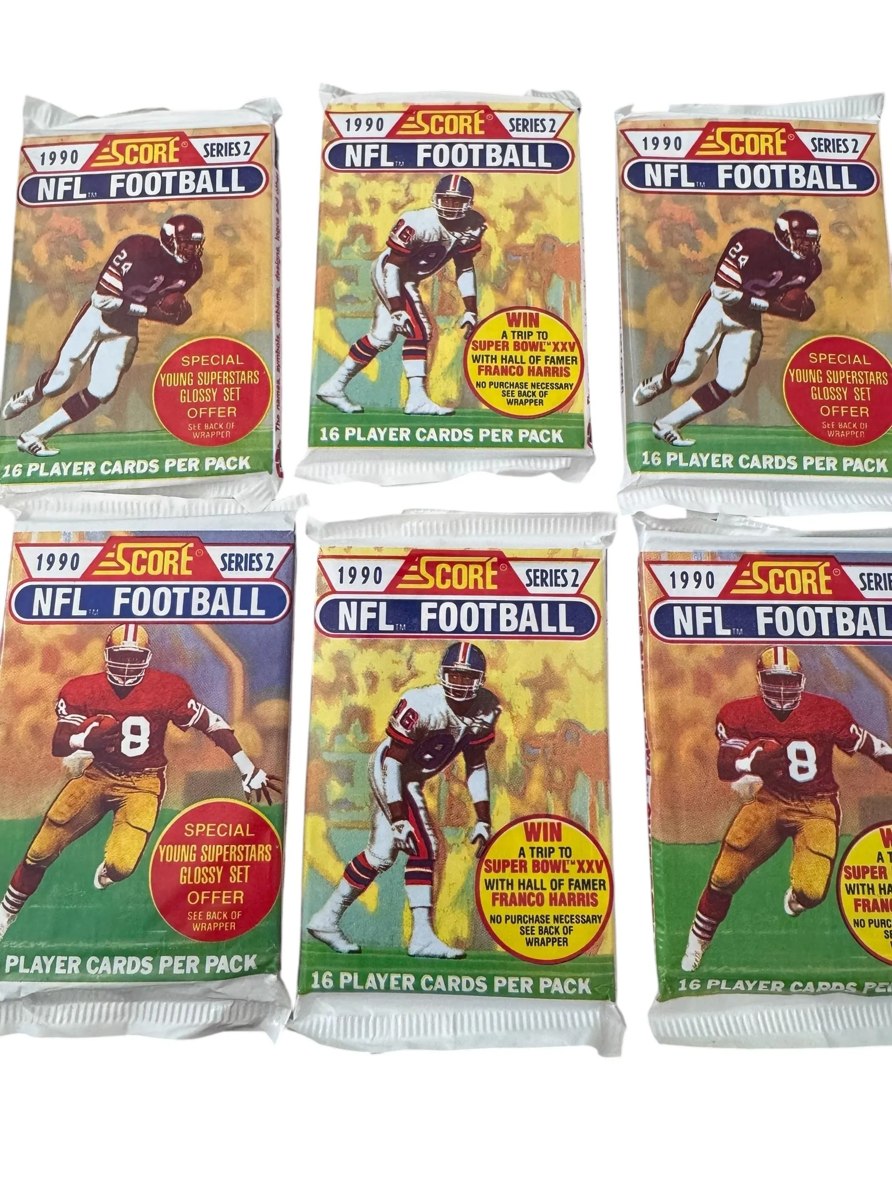 Product image for Score 1990 NFL - 1 Pack - Series 2