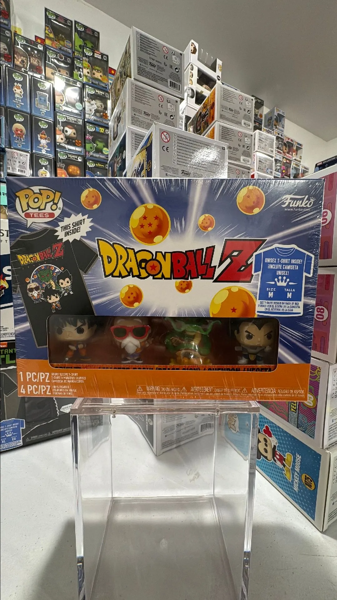 Product image for Group Up Dragon Ball Z Pocket Pop! And Tee (M)