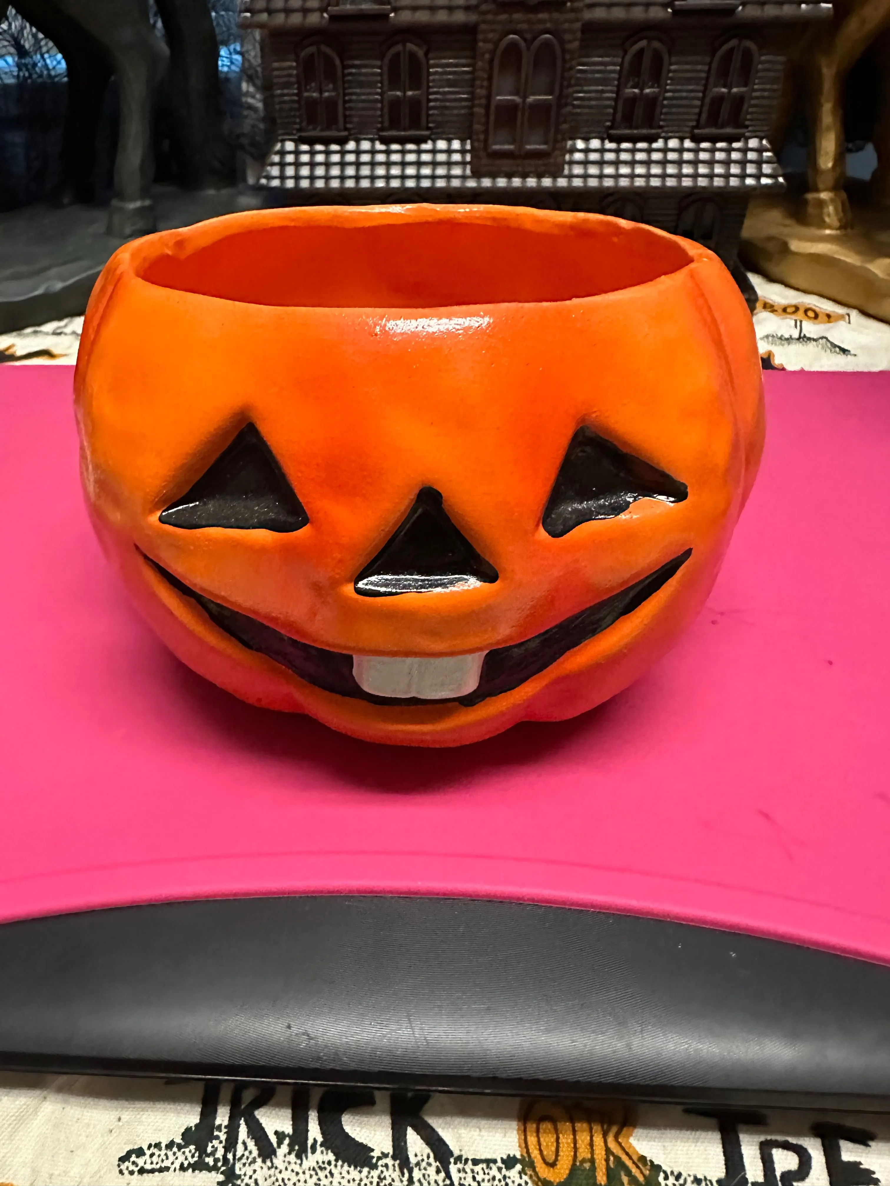Product image for Vintage Jack o lantern bowl