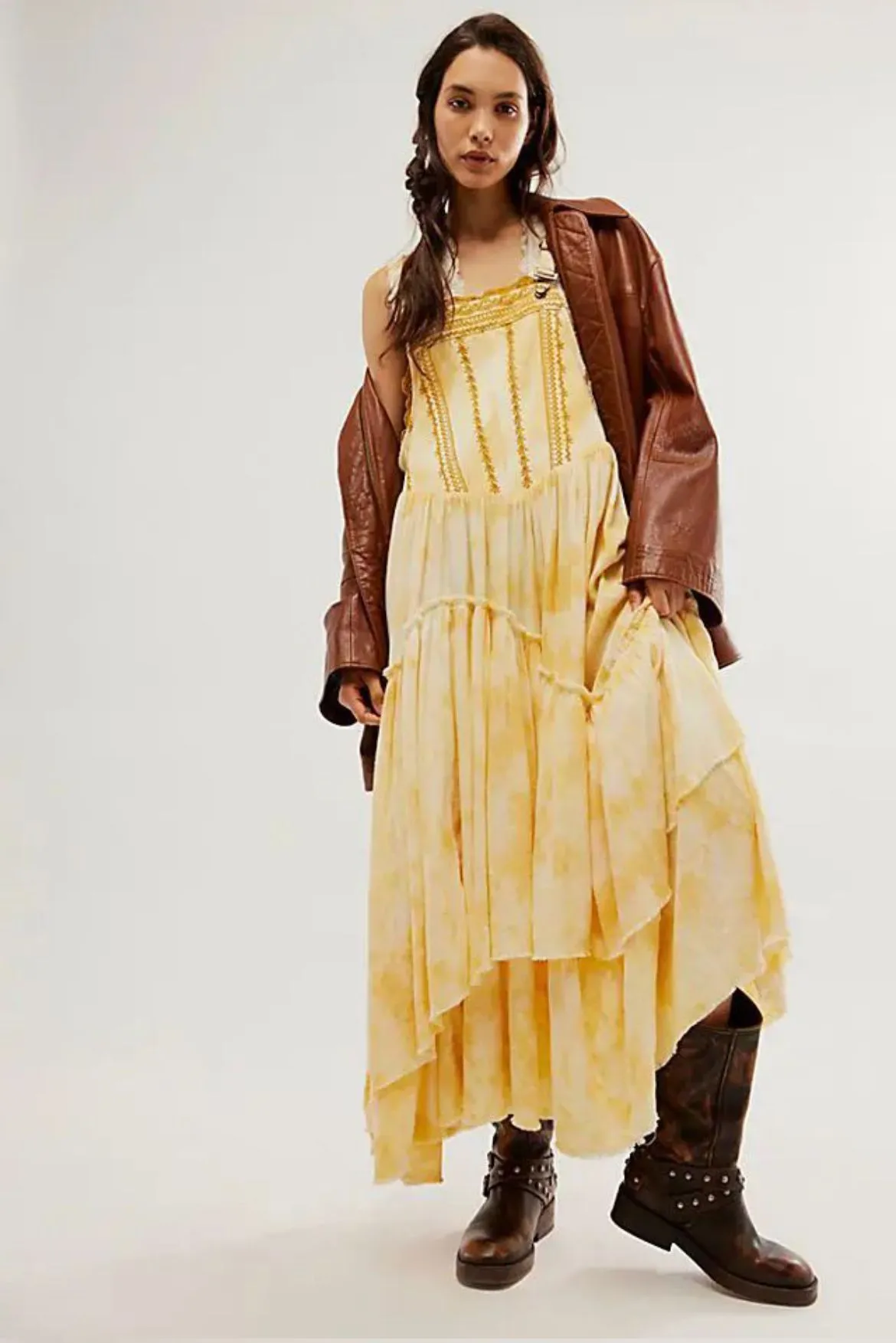 Product image for 048. Free People Bali Devon Skirtall Dress Sz XS,