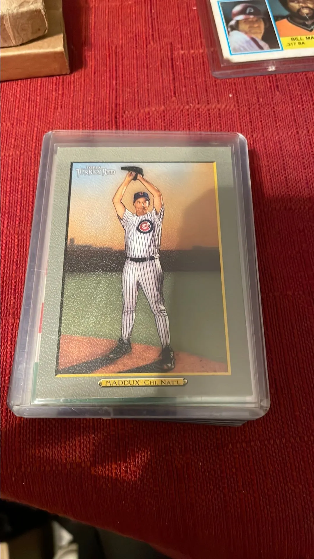 Product image for Topps Turkey Red Greg Maddux