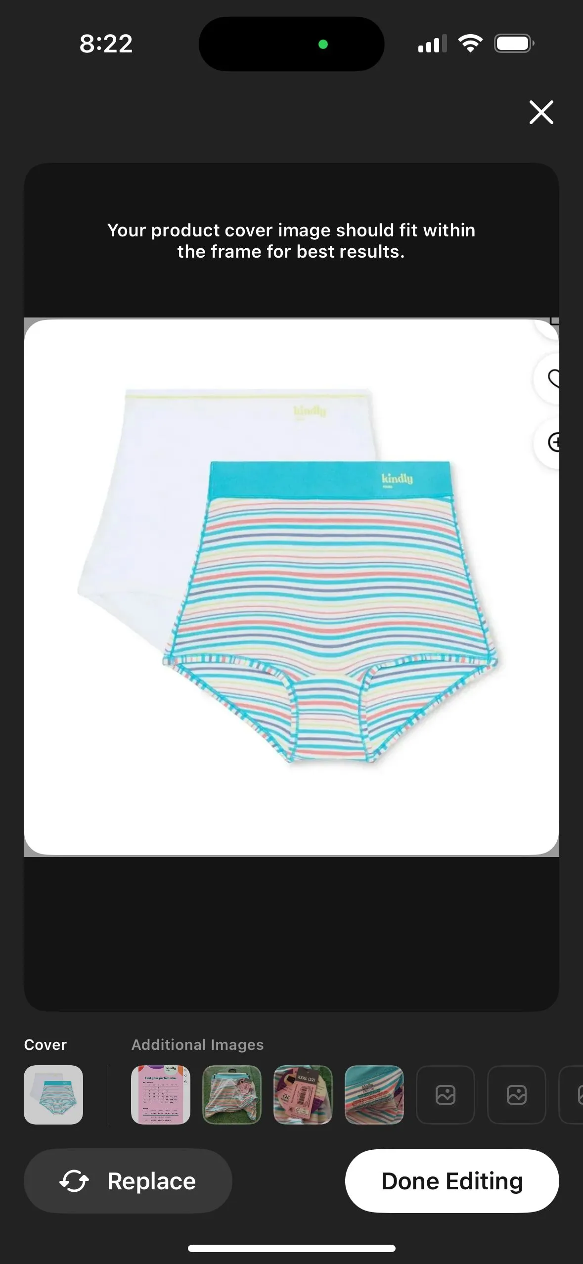 Product image for NWT kindly set of 2 panties boy shorts XS U42