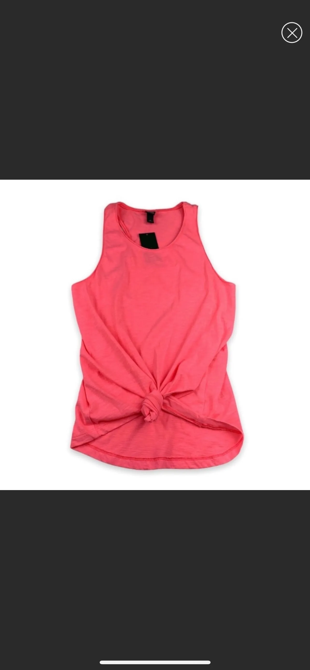 Product image for #012 wild fable pink top medium