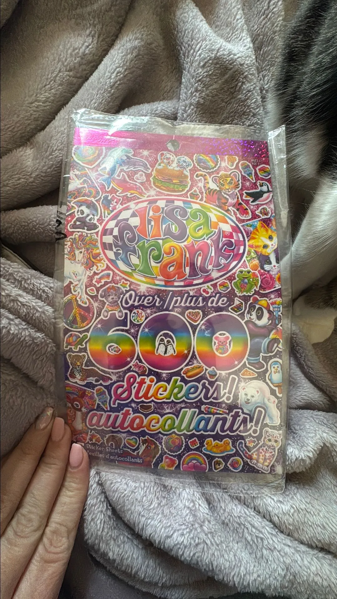 Product image for Pack of Lisa Frank Stickers. Not vintage