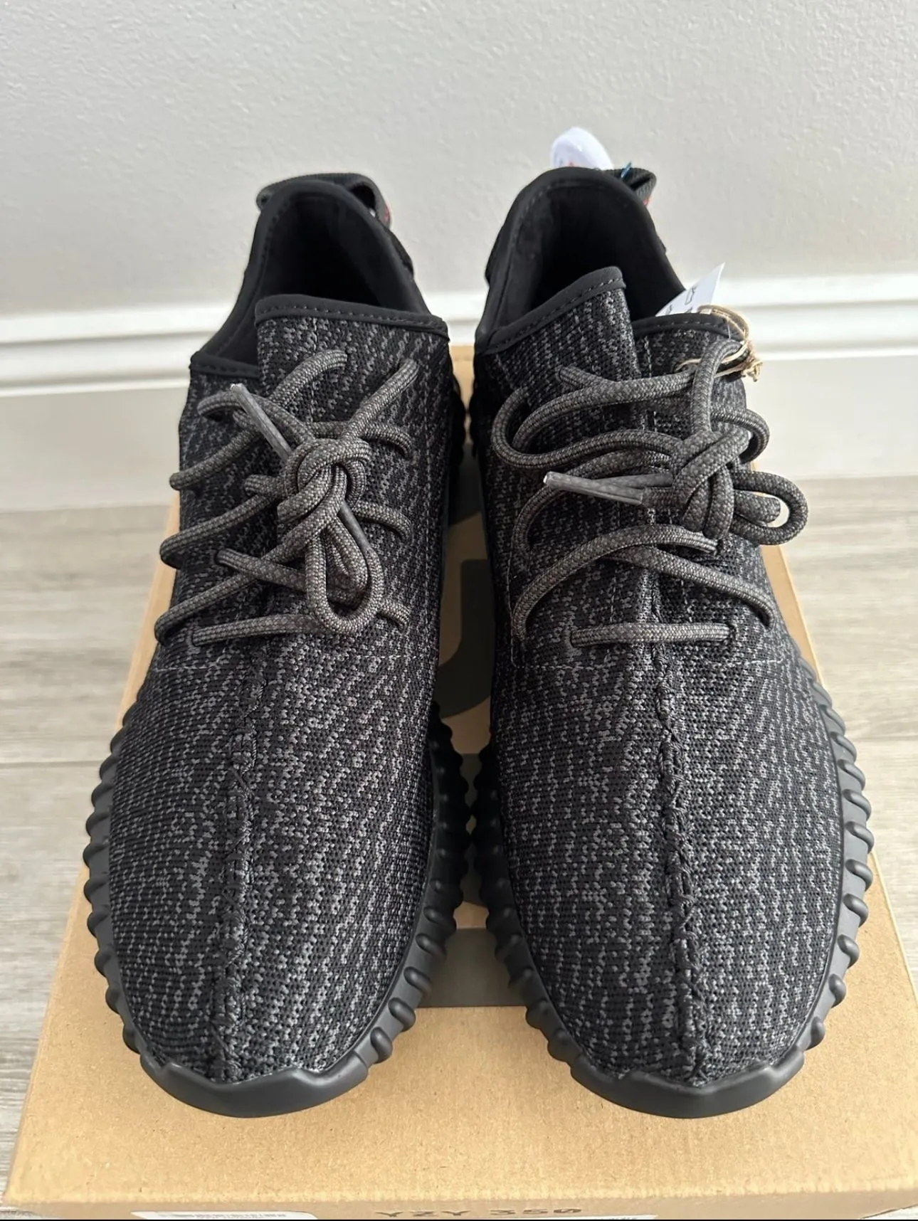 Men's ADIDAS Yeezy Boost 350 Pirate Black BB5350 Blue Graphite Core Black  Size 12 New w/ Box  Whatnot: Shop, Sell, Connect
