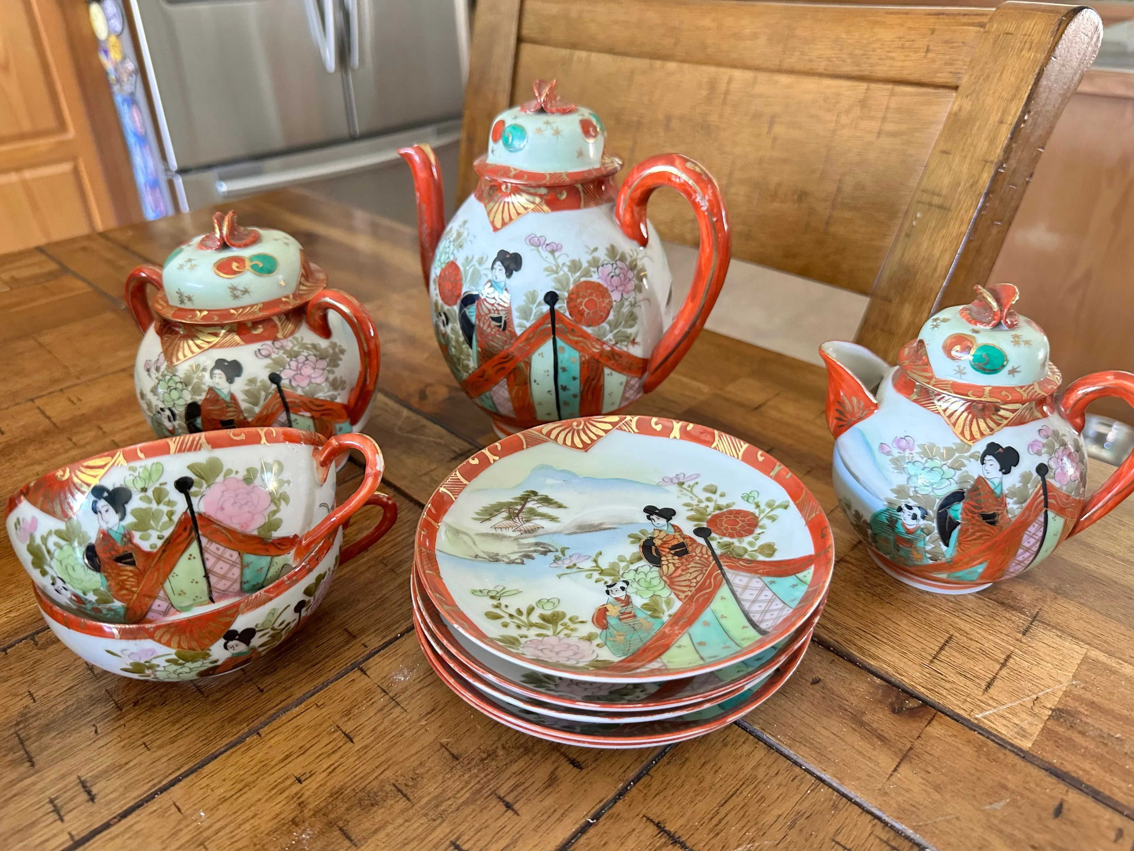 Product image for Vintage Nippon tea set from Japan
