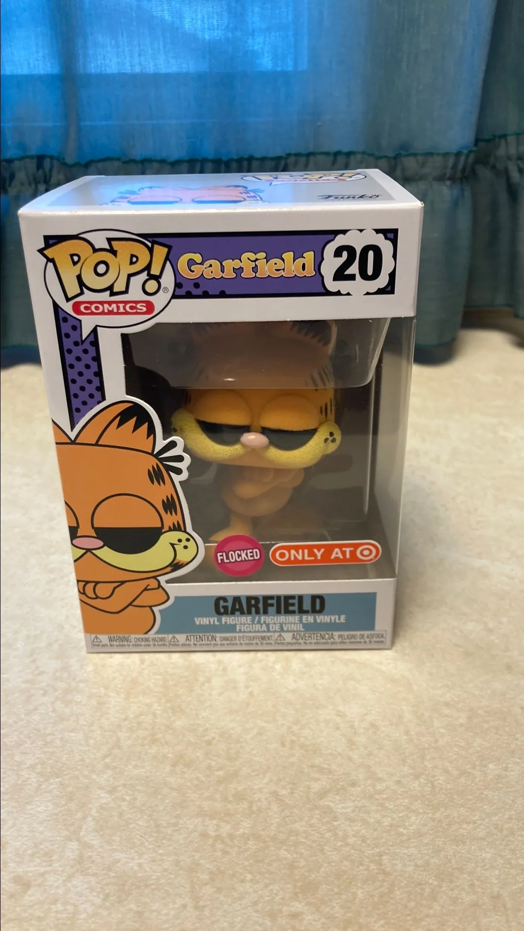 Product image for Garfield flocked