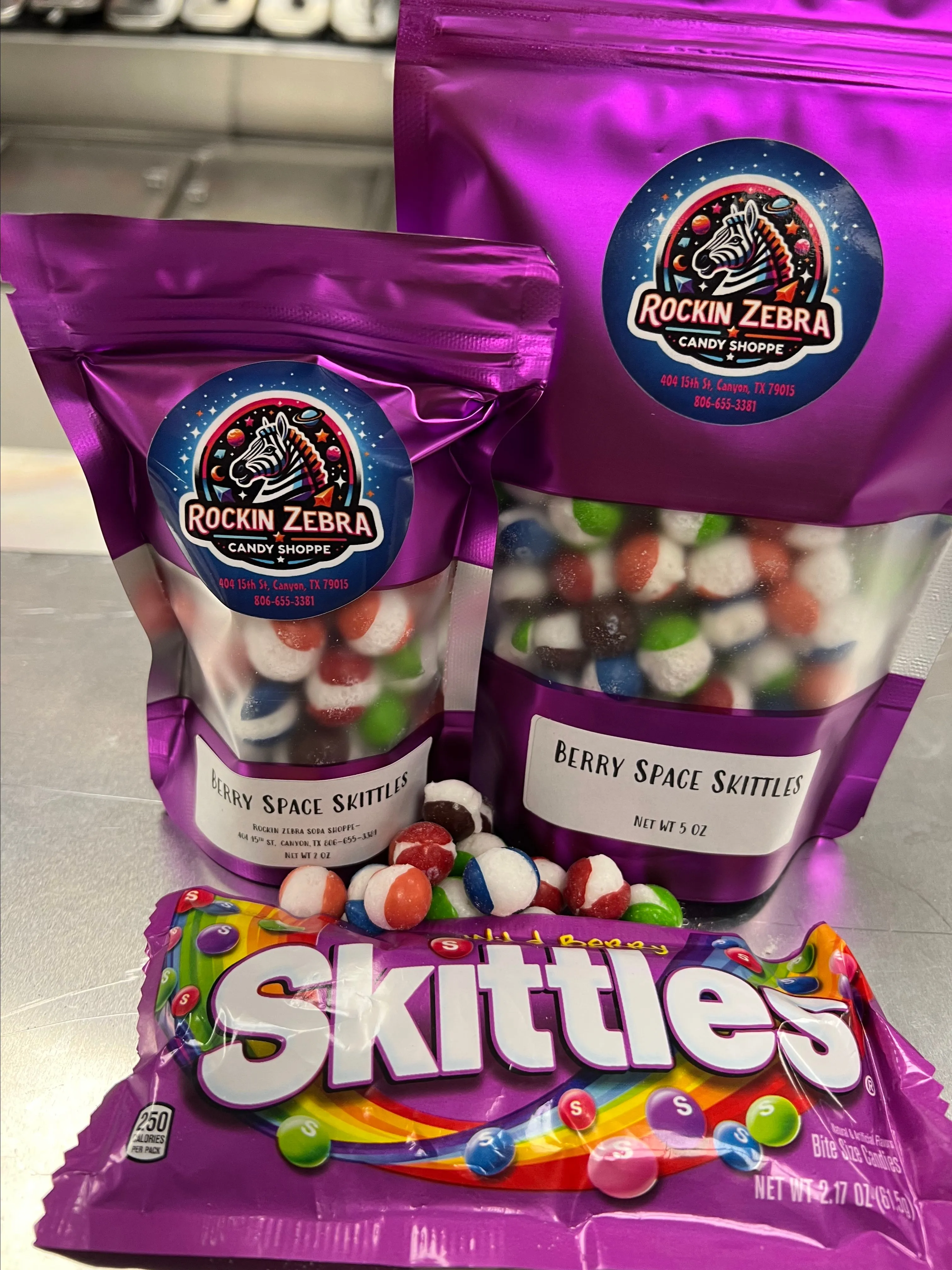 Product image for Freeze Dried Wild Berry Skittles medium 5 OZ
