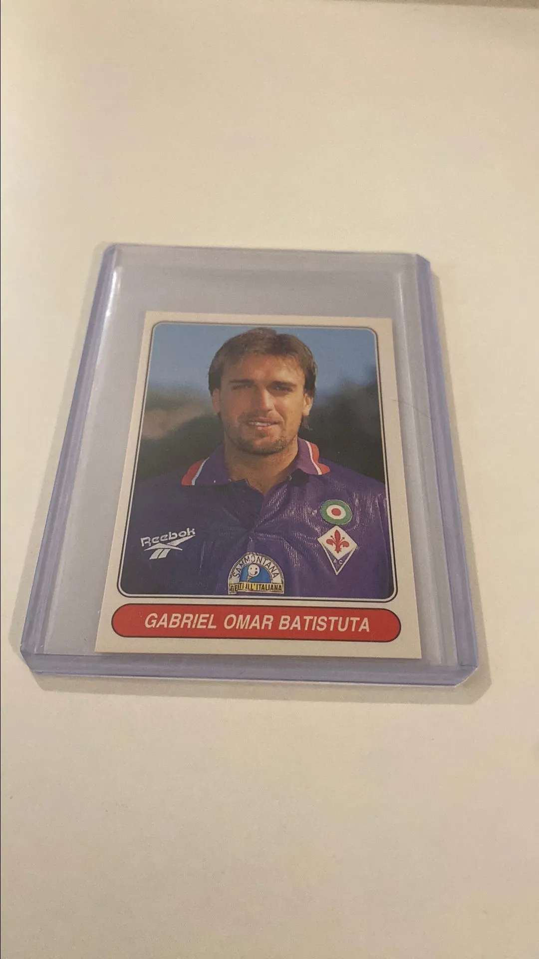 Product image for Gabriel Batistuta 1996-97 European Football Stars Fiorentina Argentina