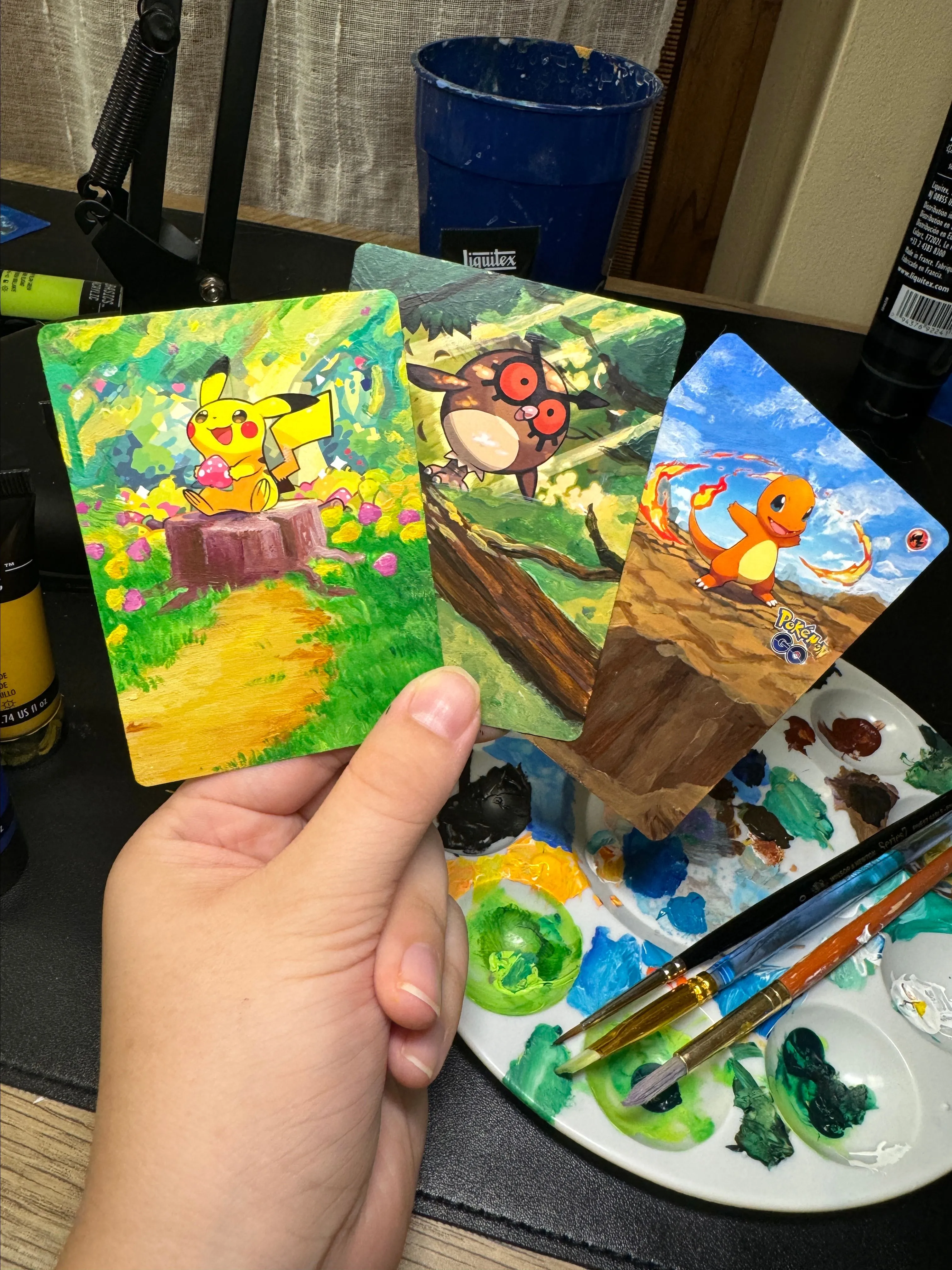 pokemon card kabu Decorative Painting Pokémon Card 