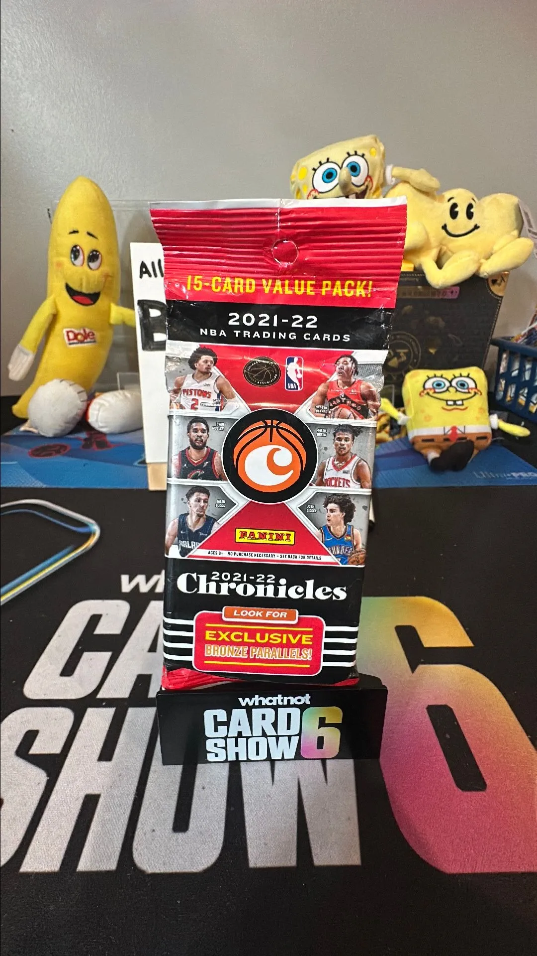 Product image for 2021 Panini Chronicles Basketball NBA 15 Card Value Fat Pack
