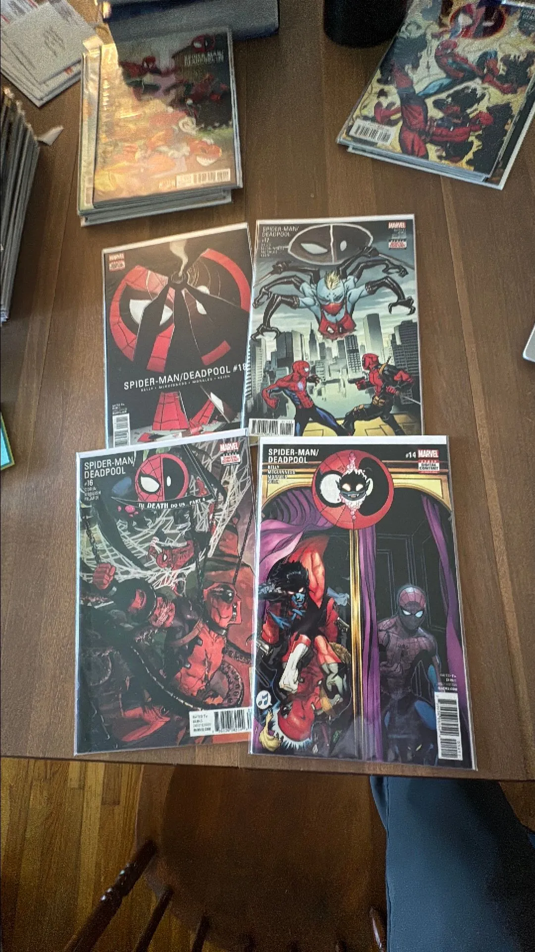 Product image for Spider-Man/Deadpool 4 Book Lot (14,16,17,18)