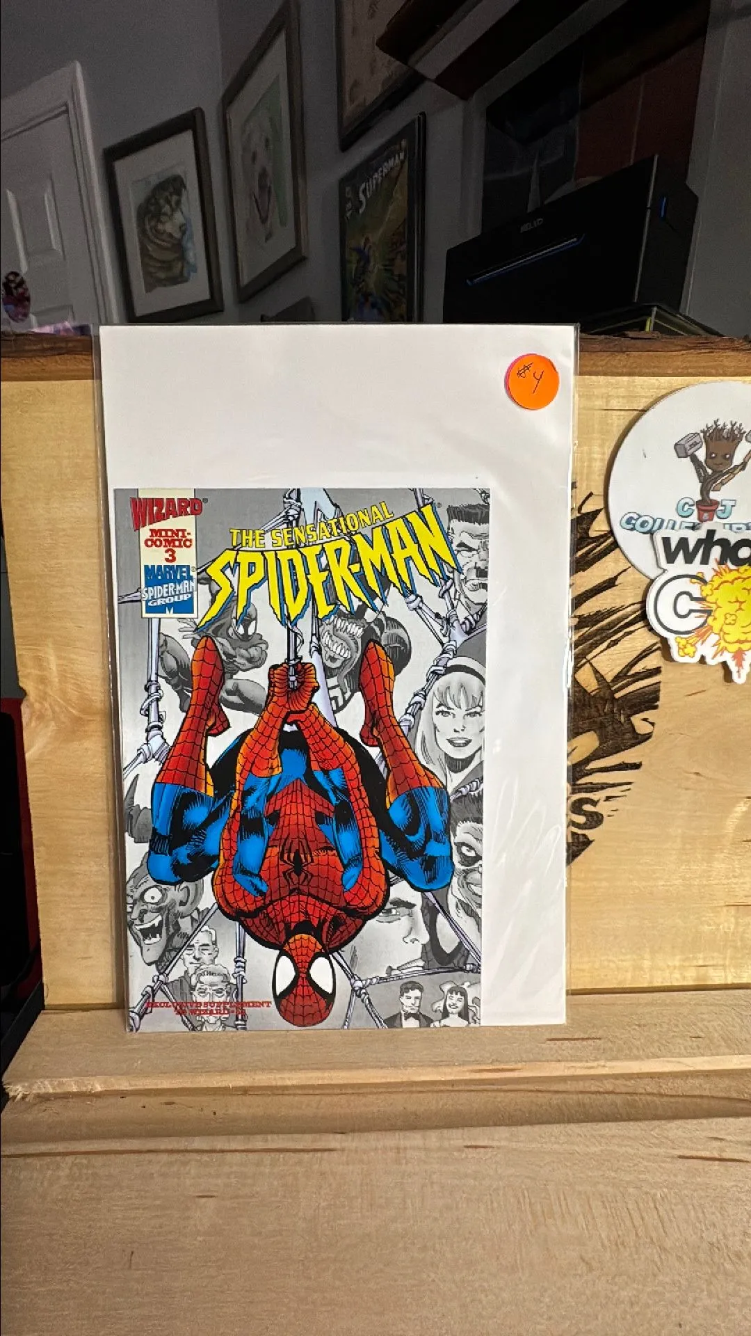Product image for Sensational Spider-Man #3 (Wizard Mini-Comic), FMV $4💰🤑
