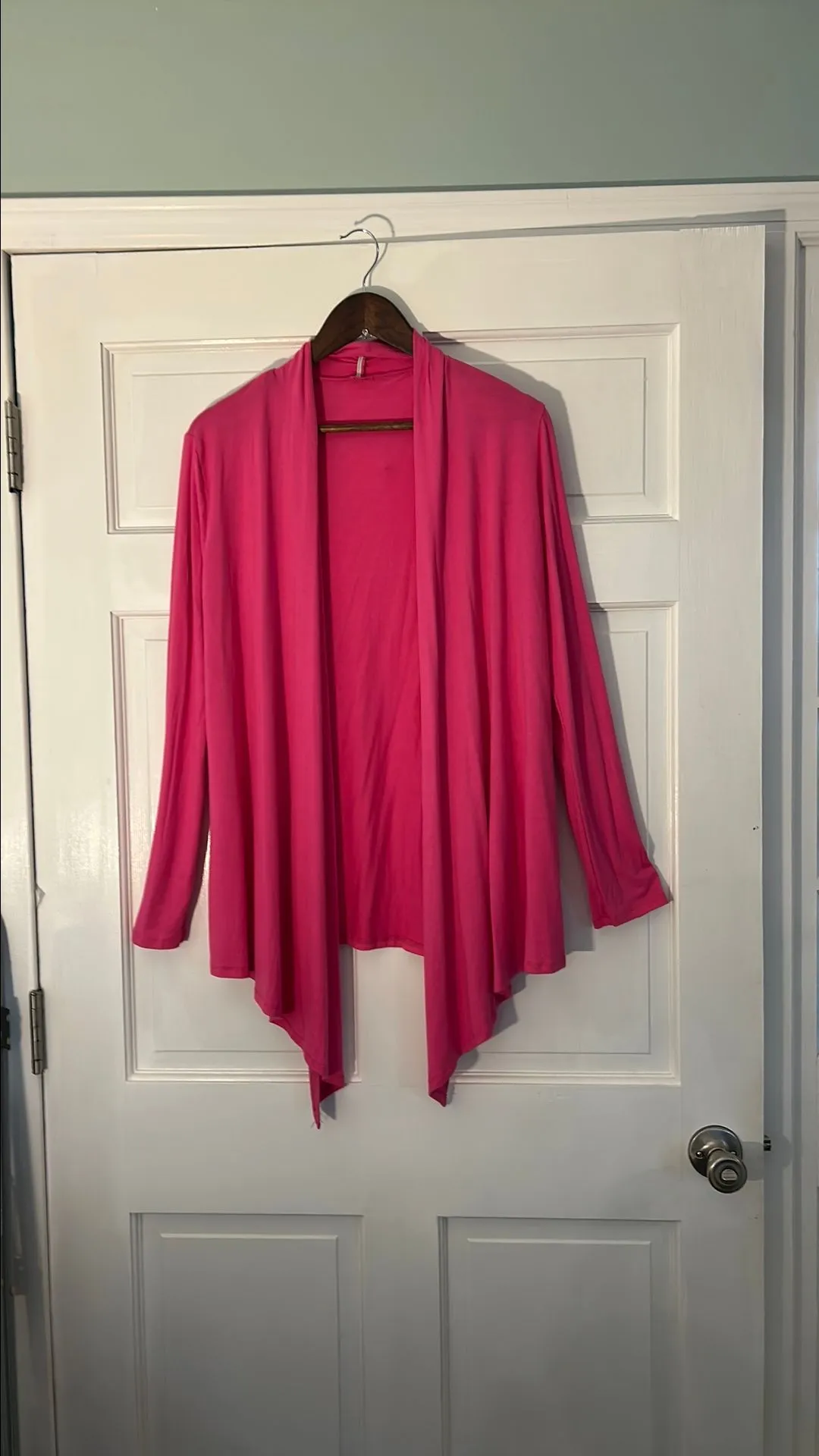Product image for NWOT Amazon Thin Pink Cardigan