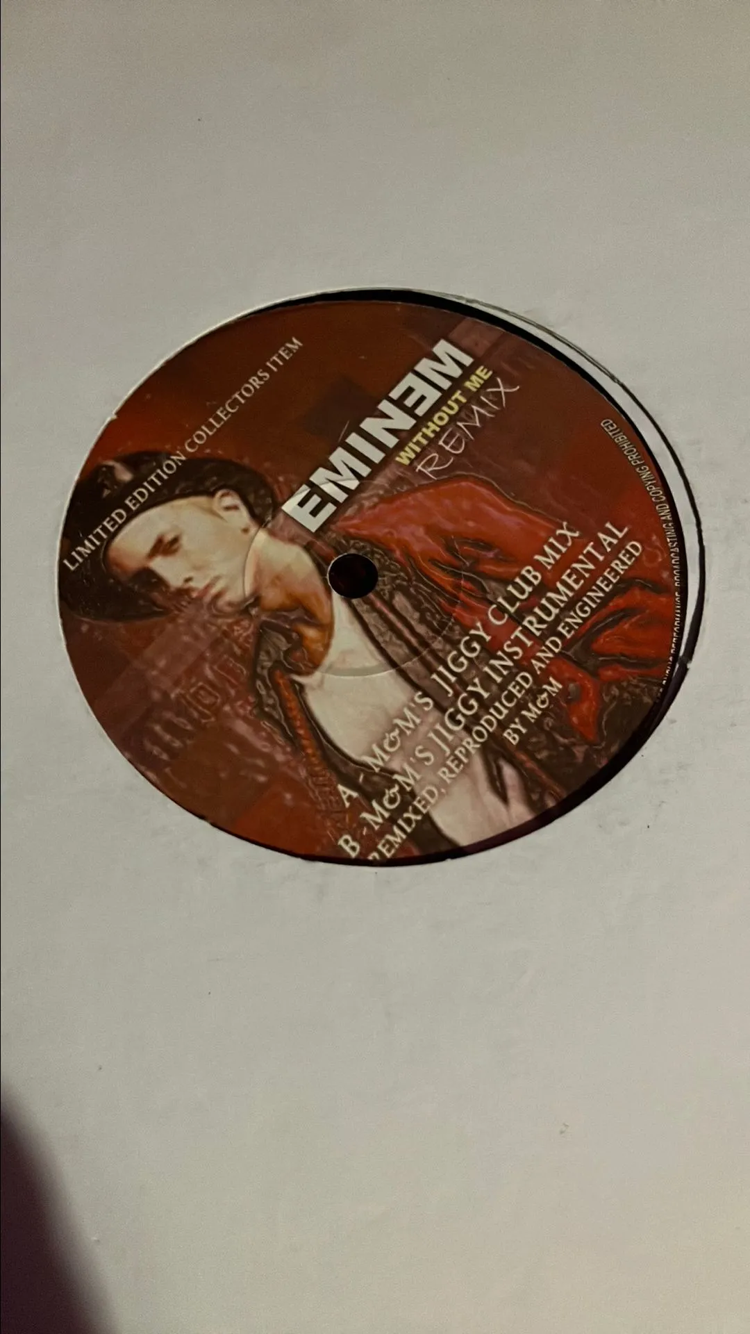 Product image for Eminem Without me 12" single