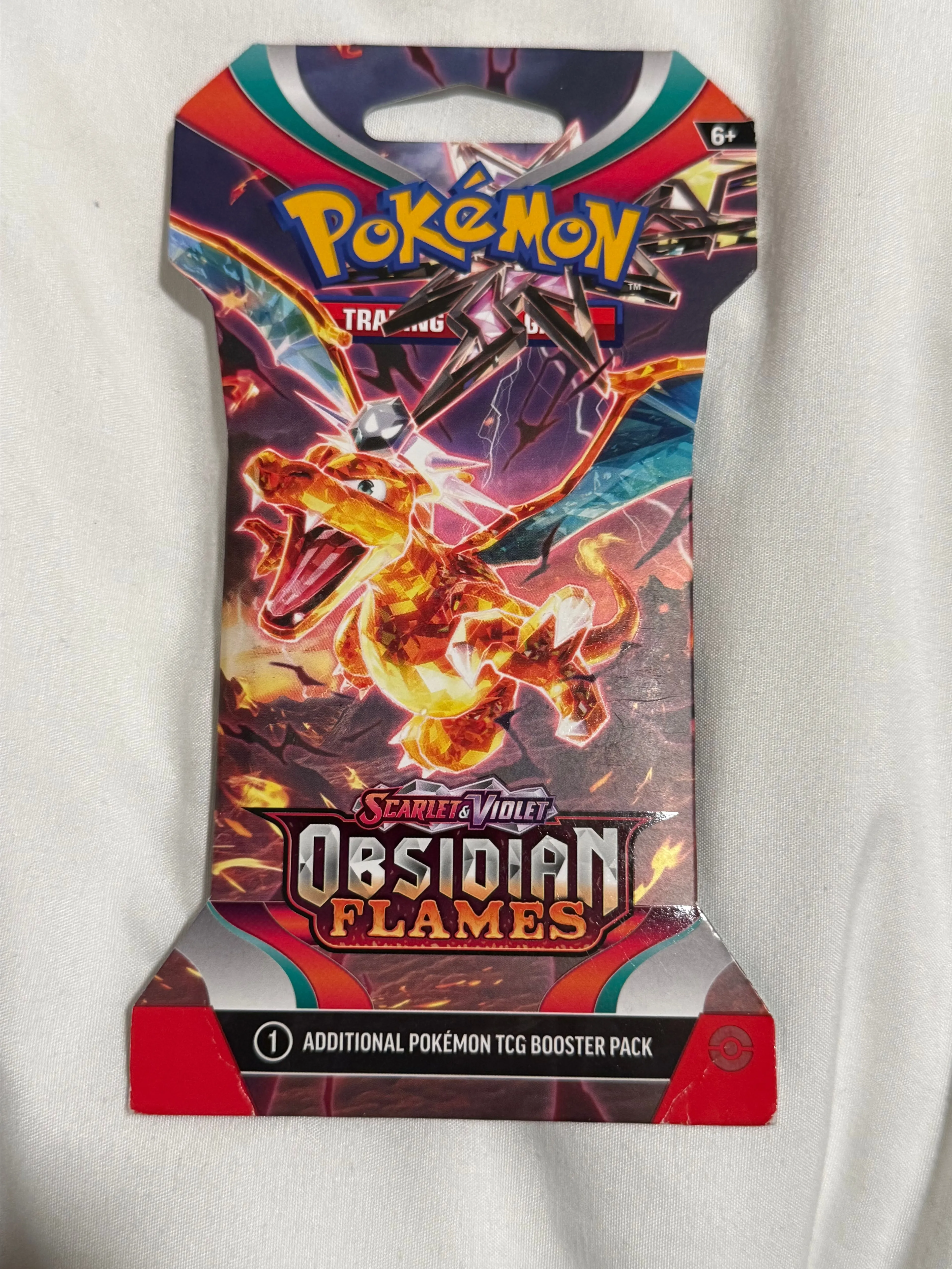 Pokemon - Scarlet & Violet - Obsidian Flames - Sleeved Booster Pack