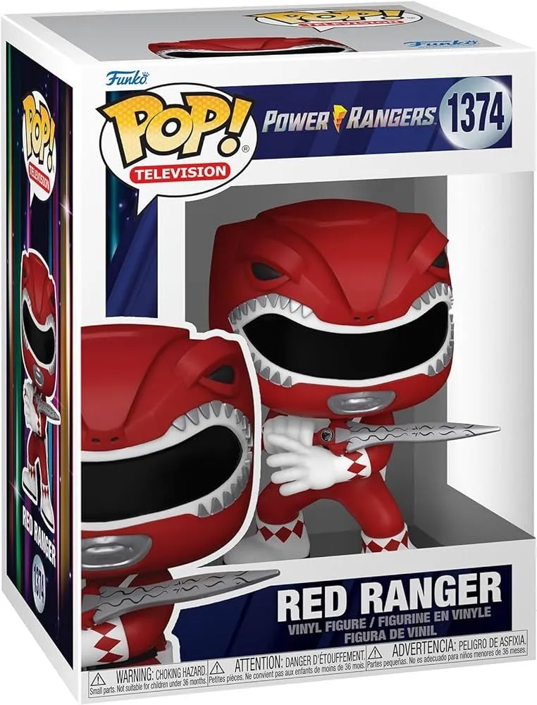Product image for Steve Cardenas Autographed Power Rangers Red Funko (30th Anniversary)