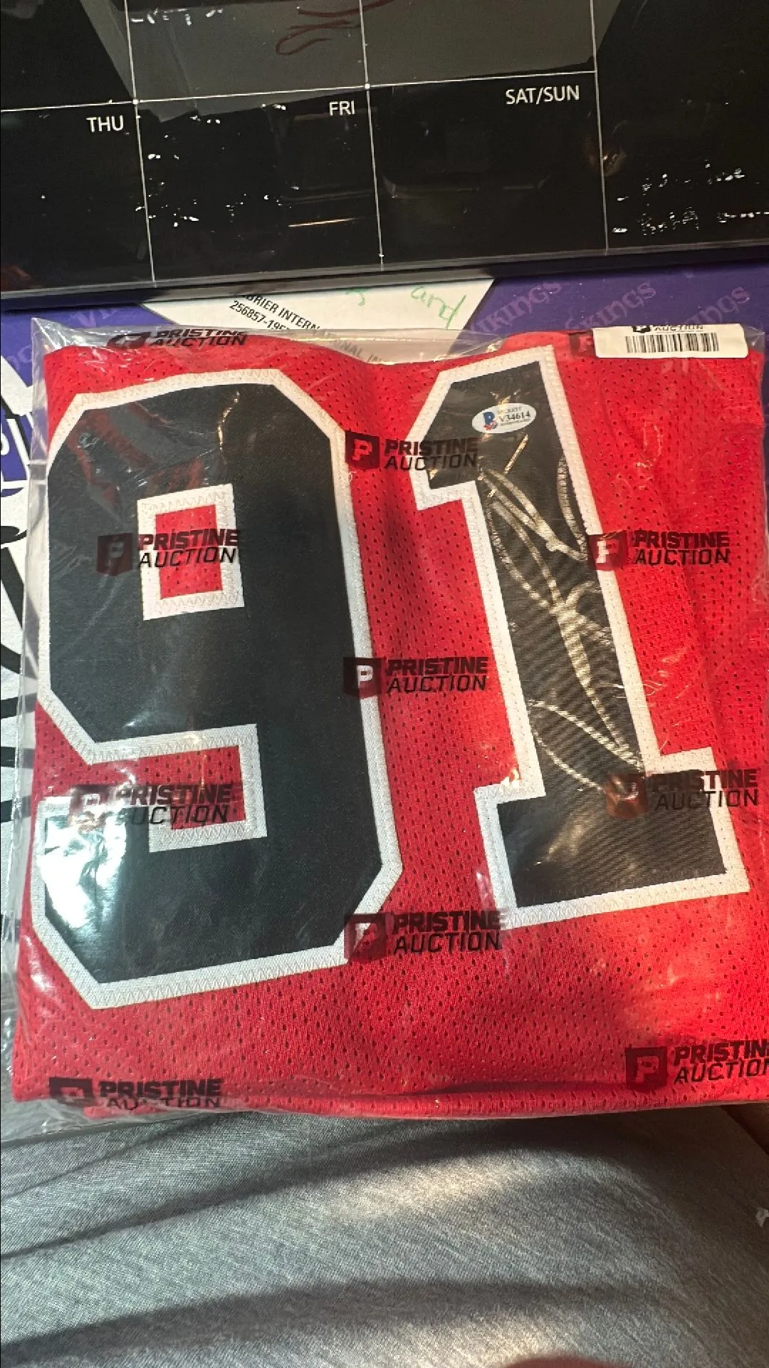 Product image for Dennis Rodman Beckett authentic Chicago Bulls Jersey