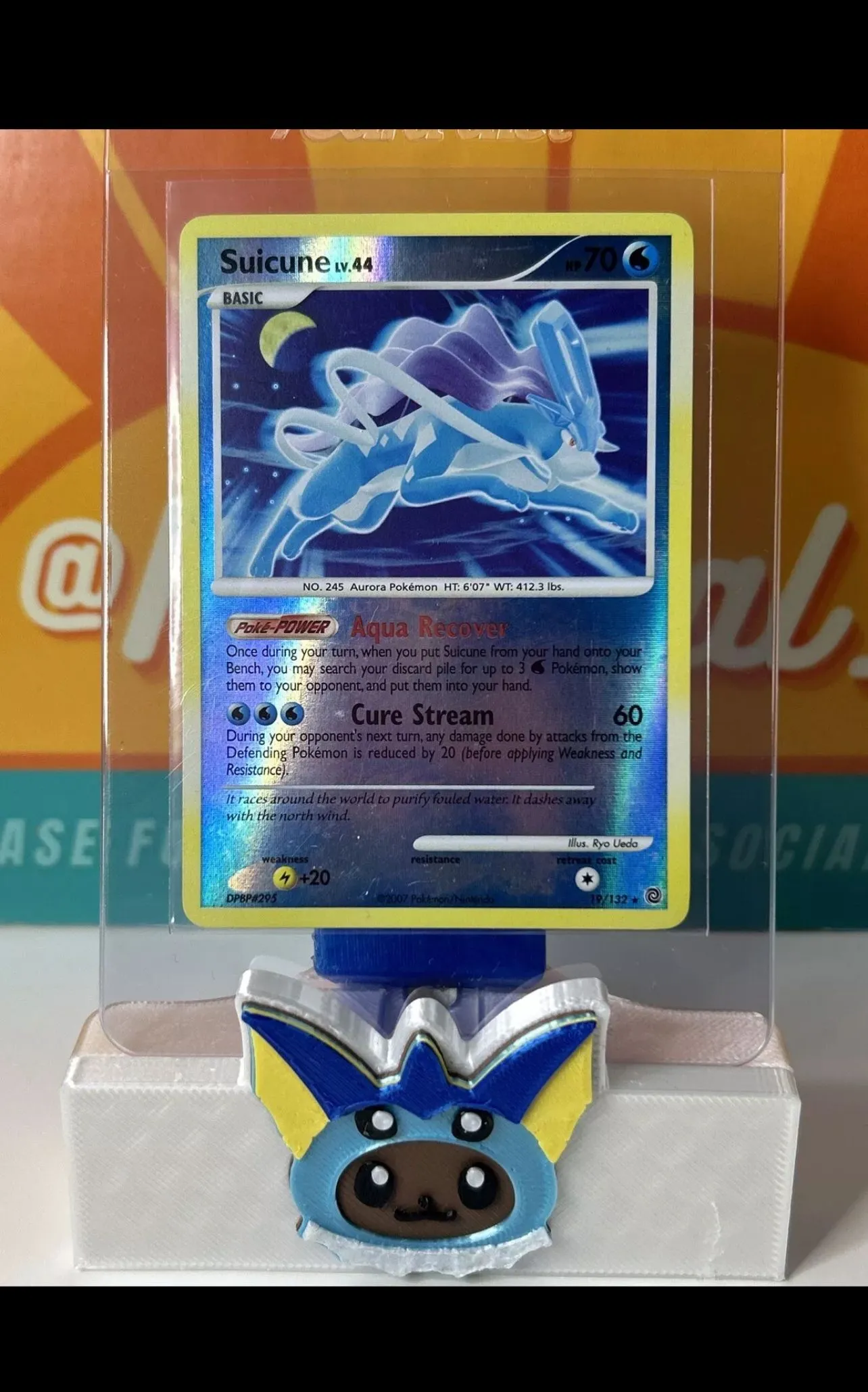 Suicune #19 Rare Reverse Holo Pokemon TCG 2007 Secret Wonders NM  Whatnot:  Shop, Sell, Connect