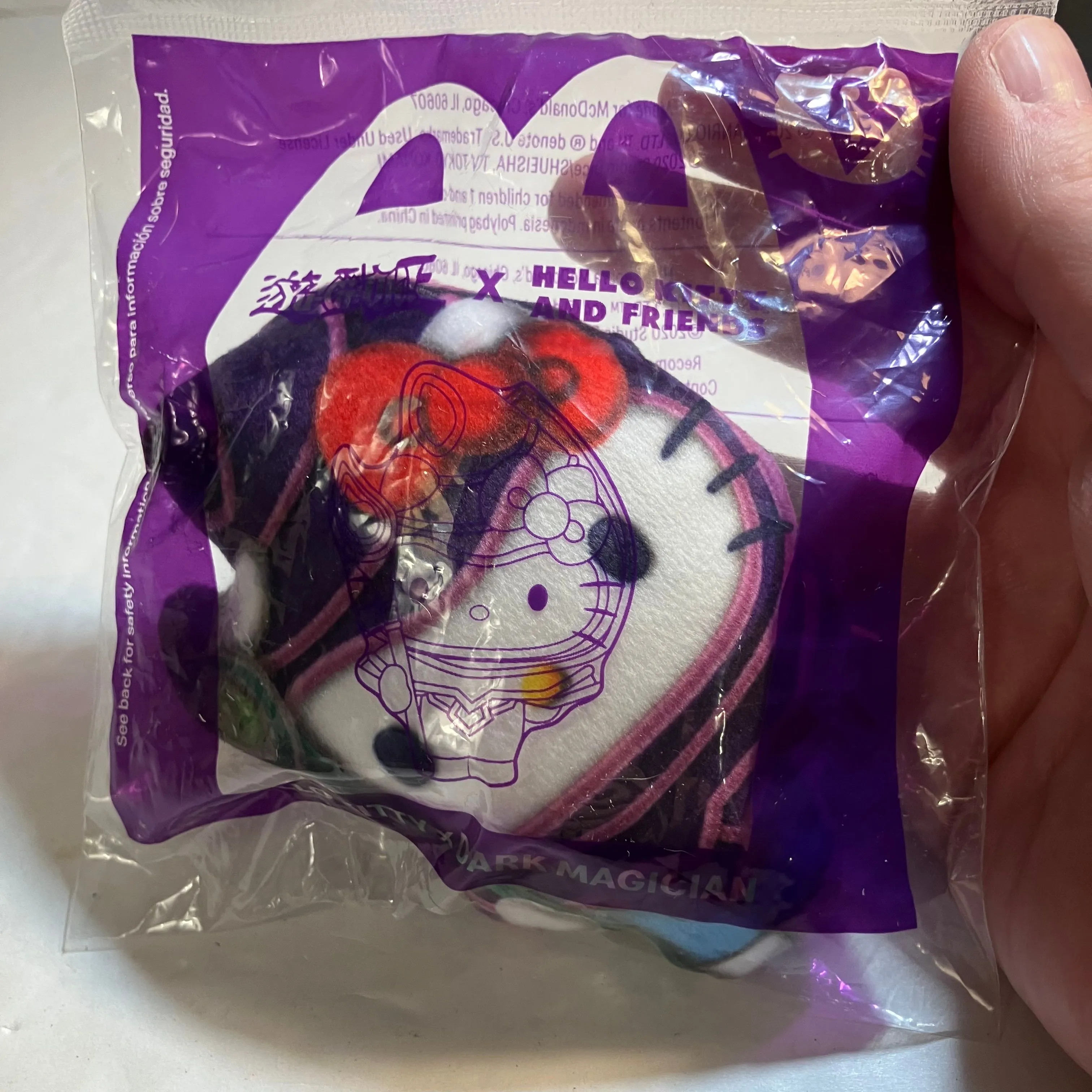 Product image for McDonald’s 2024 Happy Meal Toy Yu-Gi-Oh Hello Kitty Dark Magician
