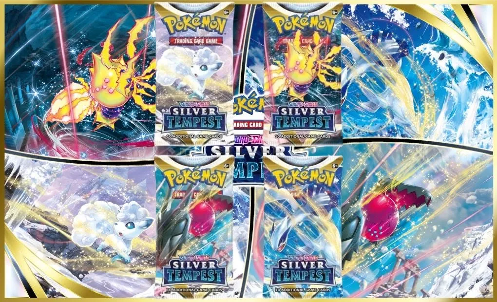 Product image for 0. 3x Silver tempest booster pack