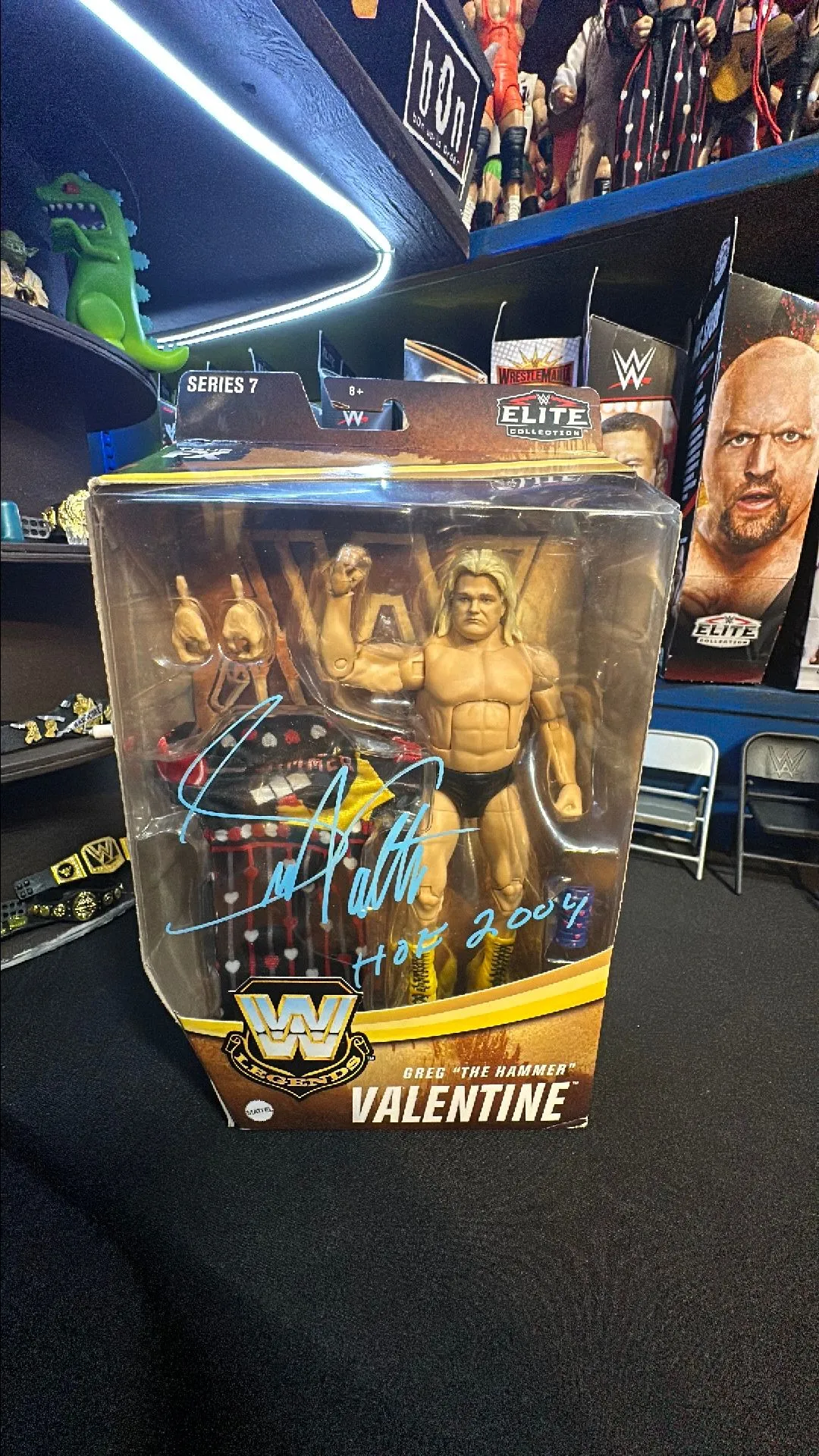 Product image for Autographed Greg "The Hammer" Valentine Series 7 Legends