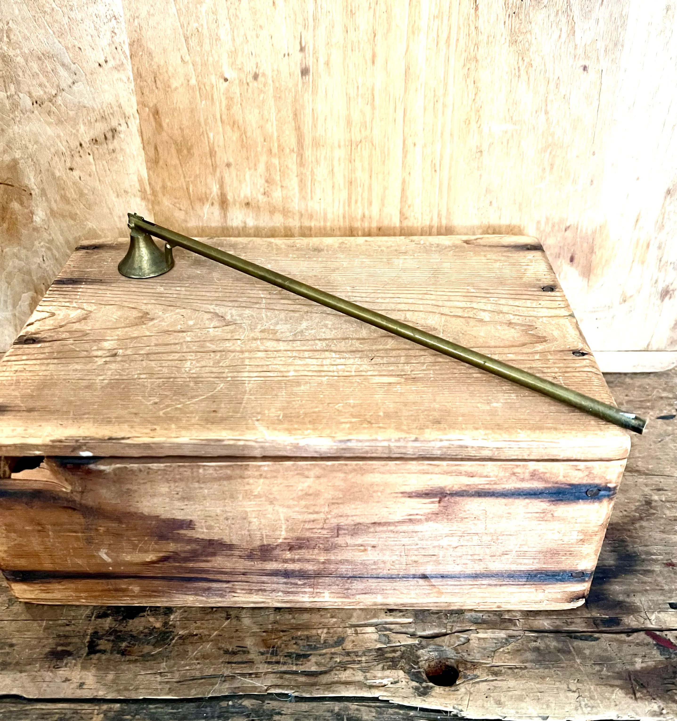 Product image for 27-17MP. Brass Candle Snuffer
