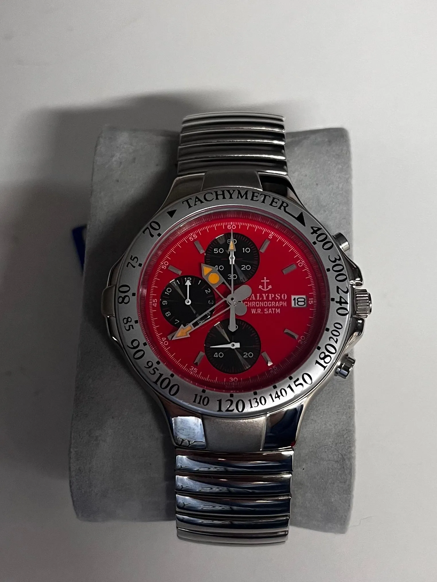 Product image for Red Calypso Multi function Chronograph men’s watch