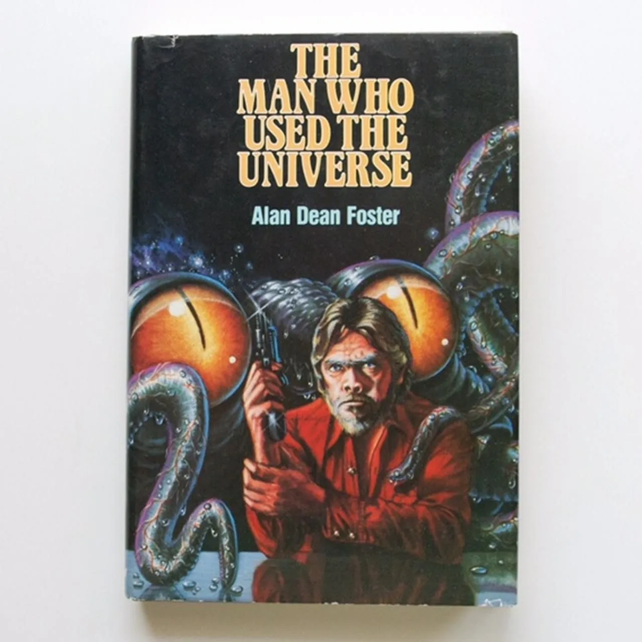 Product image for The Man Who Used the Universe by Alan Dean Foster - Signed Nelson Doubleday 1983 BCE