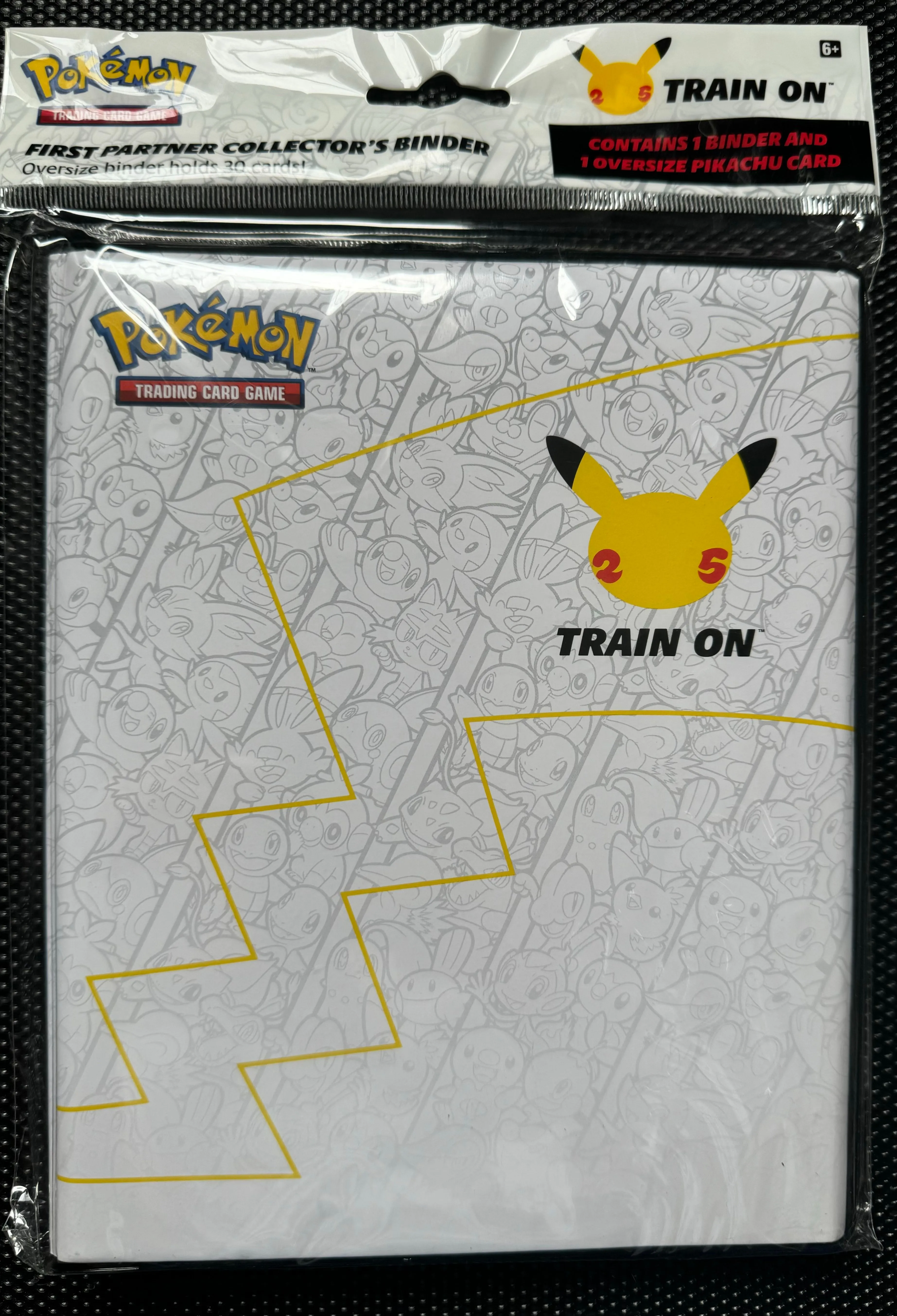 pokemon 25th anniversary first partner trading card binder Pokemon TCG: First Partner Collector's Binder main image 0