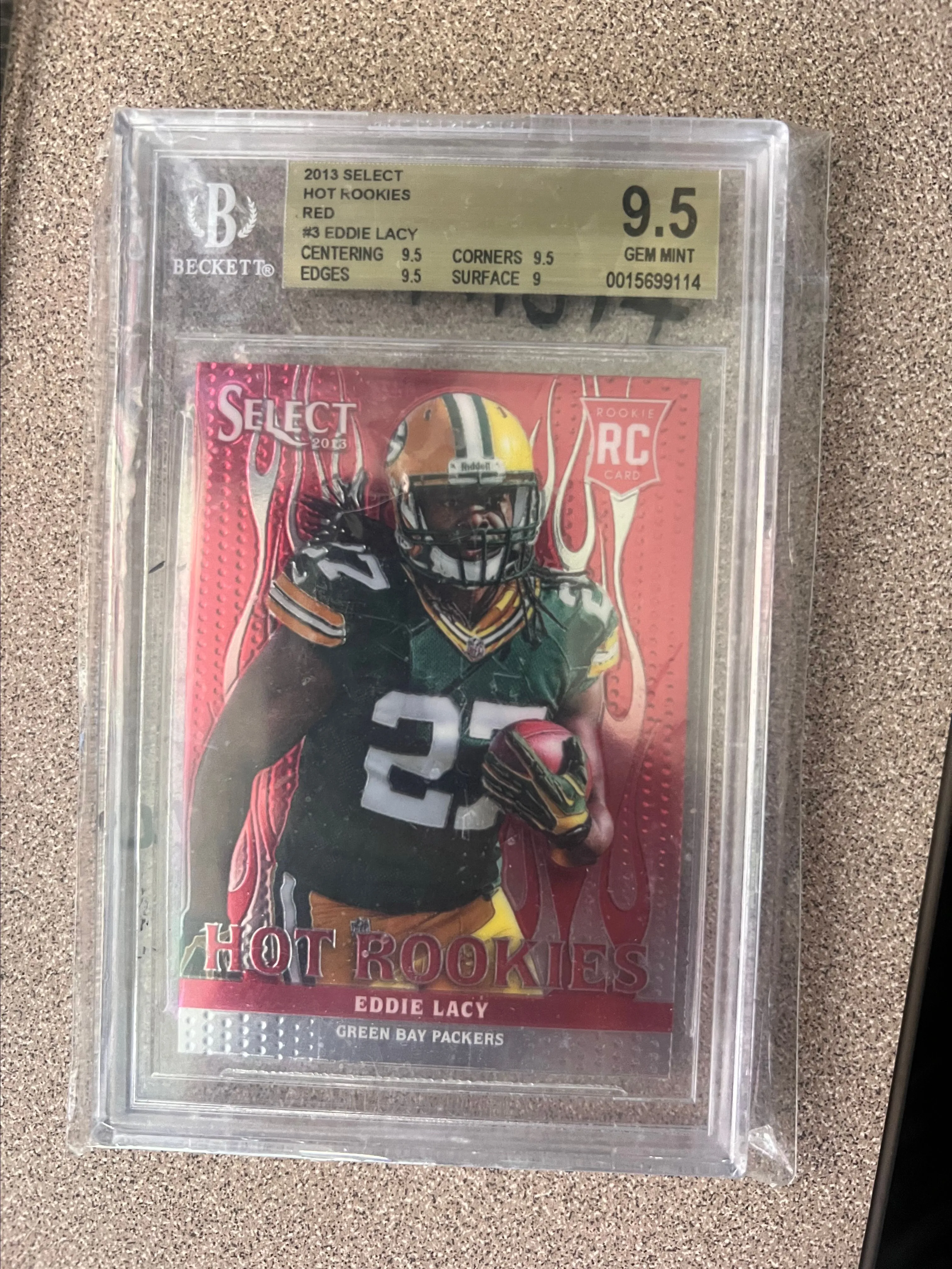 Product image for Eddie Lacy RC Gem My 9.5