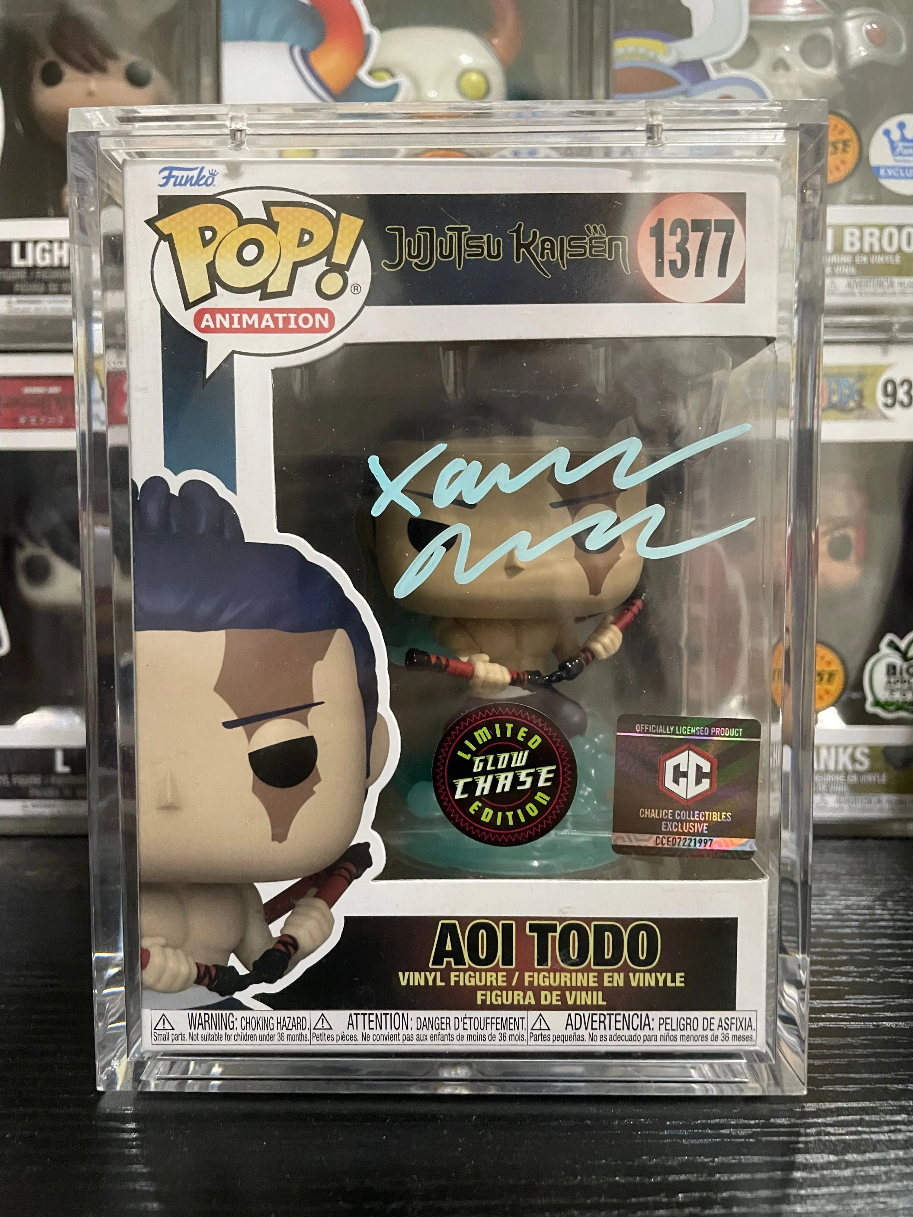 Product image for Aoi Todo Chase Signed in pop armor