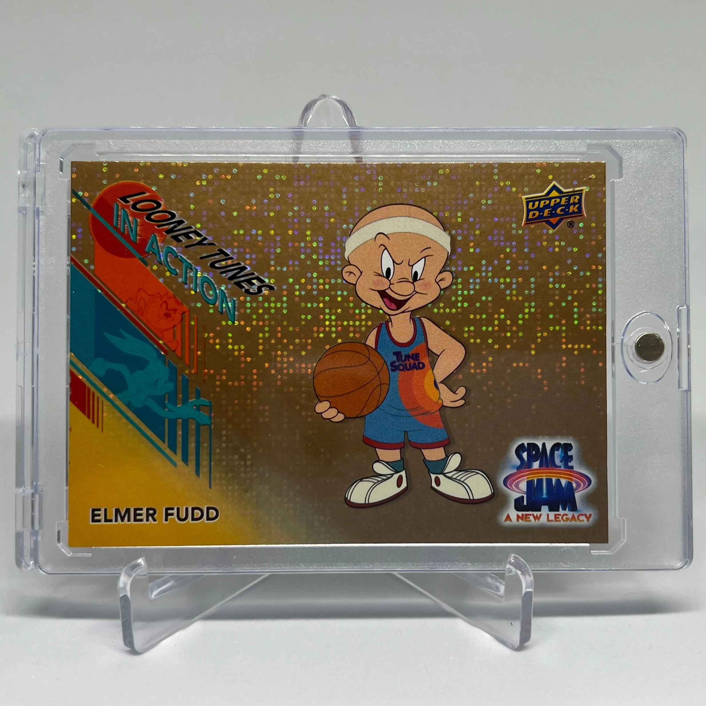 Product image for Elmer Fudd 2021 Space Jam A New Legacy Looney Tunes In Action Gold
