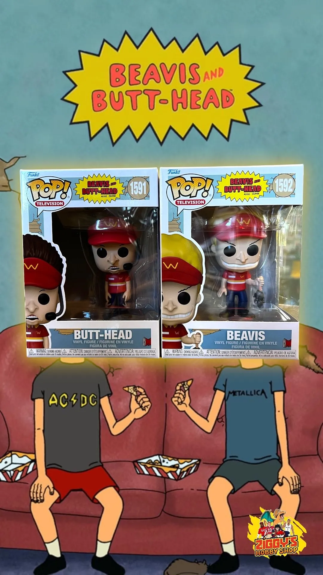 Product image for Beavis Funko Pop