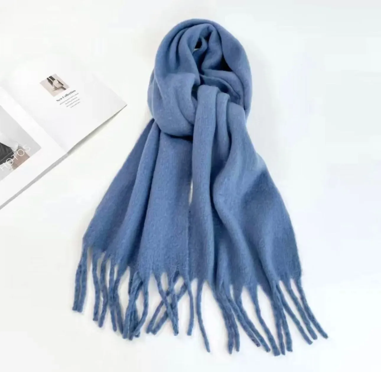 Product image for Cozy Oversized Women’s Scarf Trendy Winter Fashion