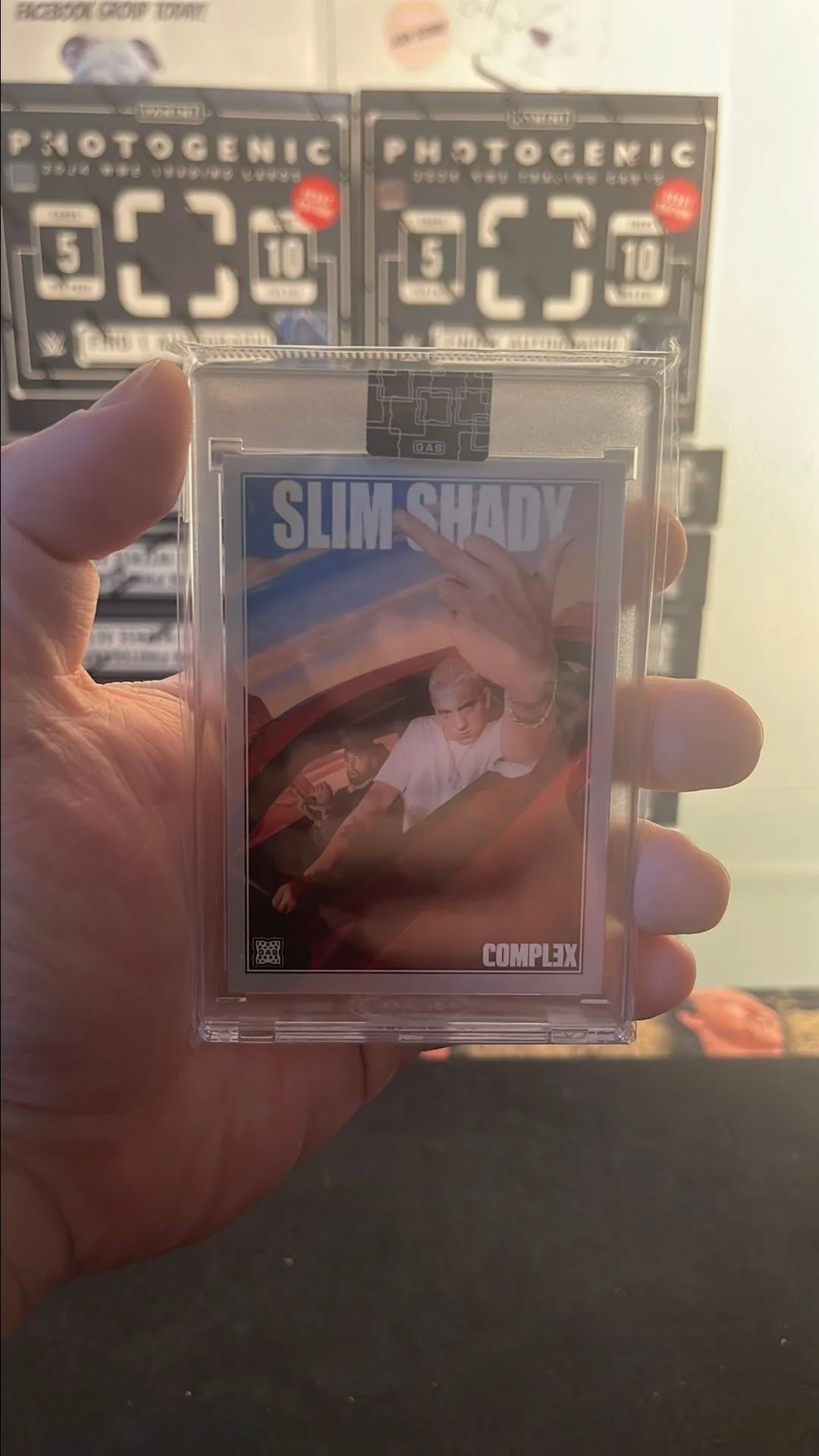 Product image for Eminem Gas limited edition card